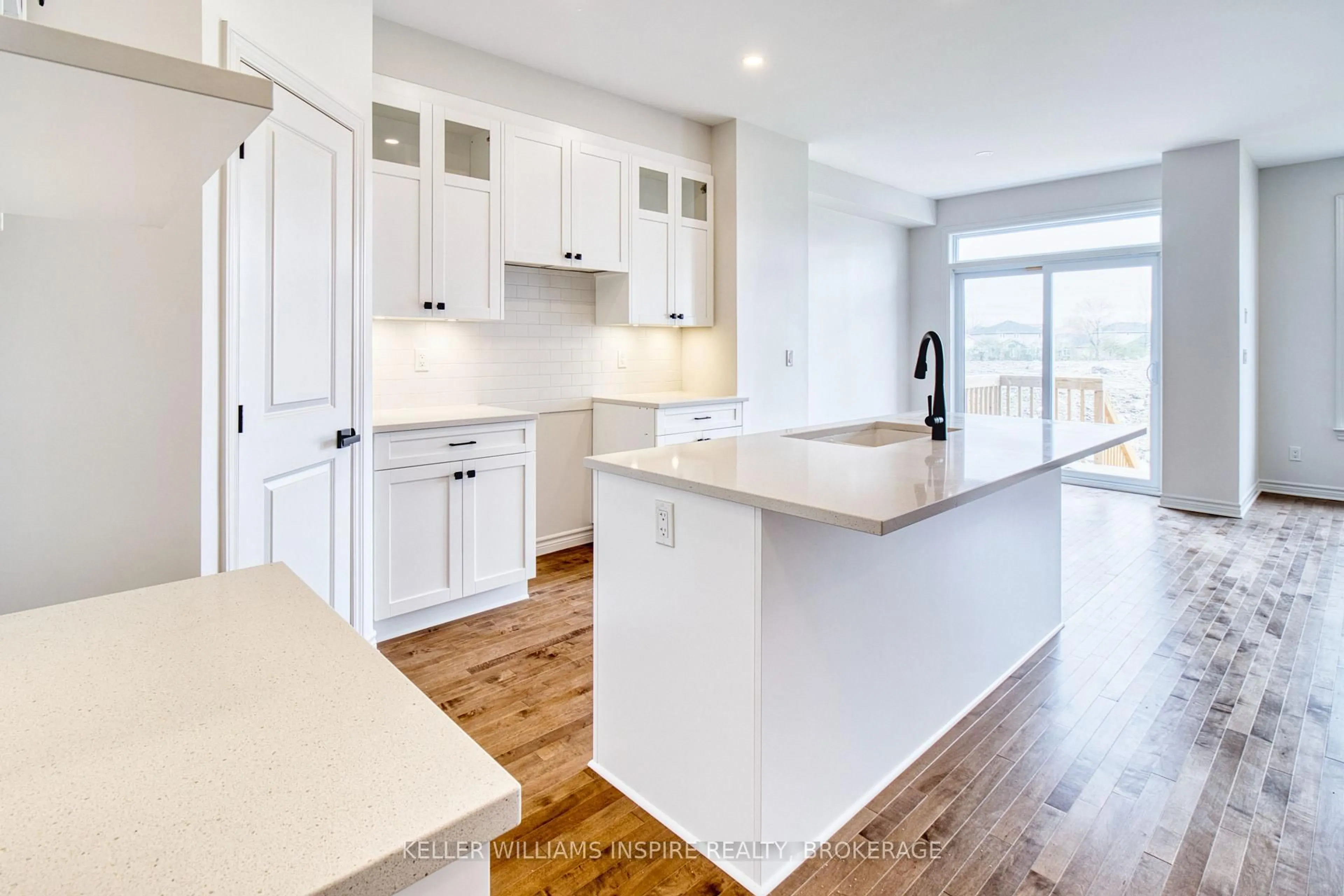 Open concept kitchen, unknown for 1408 Demers Ave, Kingston Ontario K7M 0H8