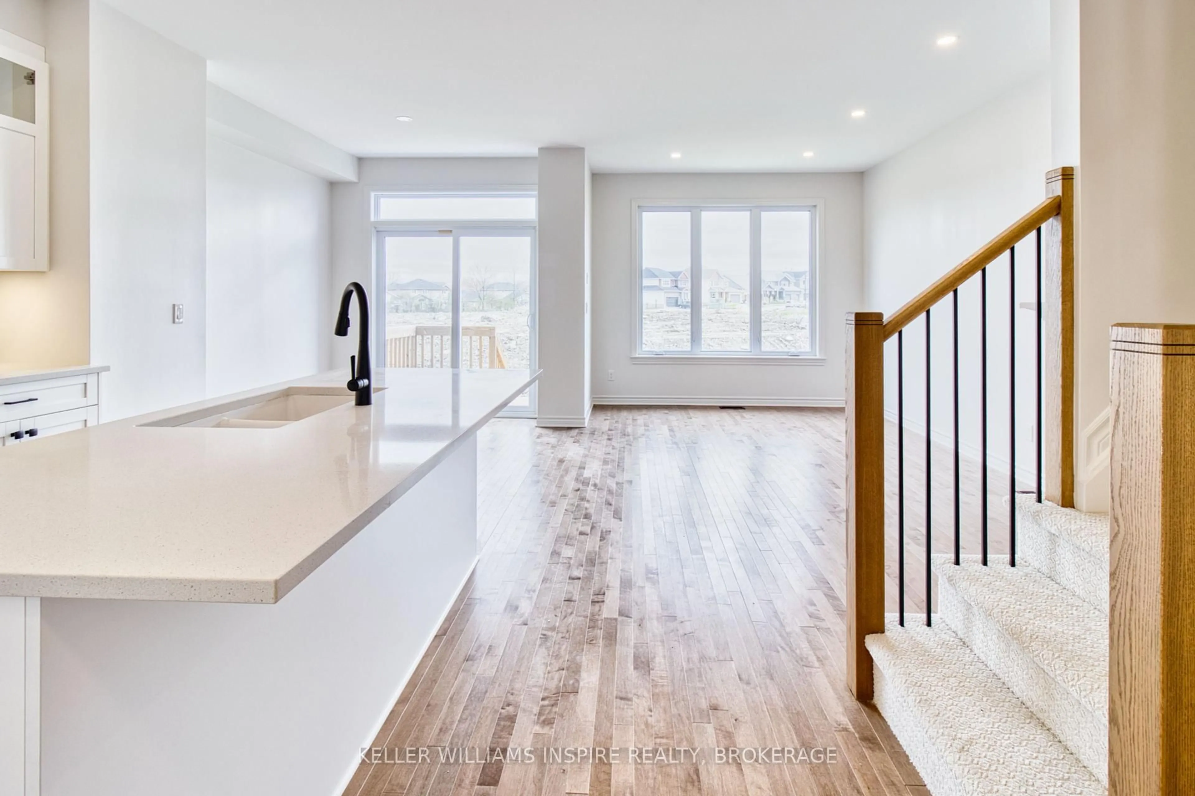 Open concept kitchen, unknown for 1408 Demers Ave, Kingston Ontario K7M 0H8