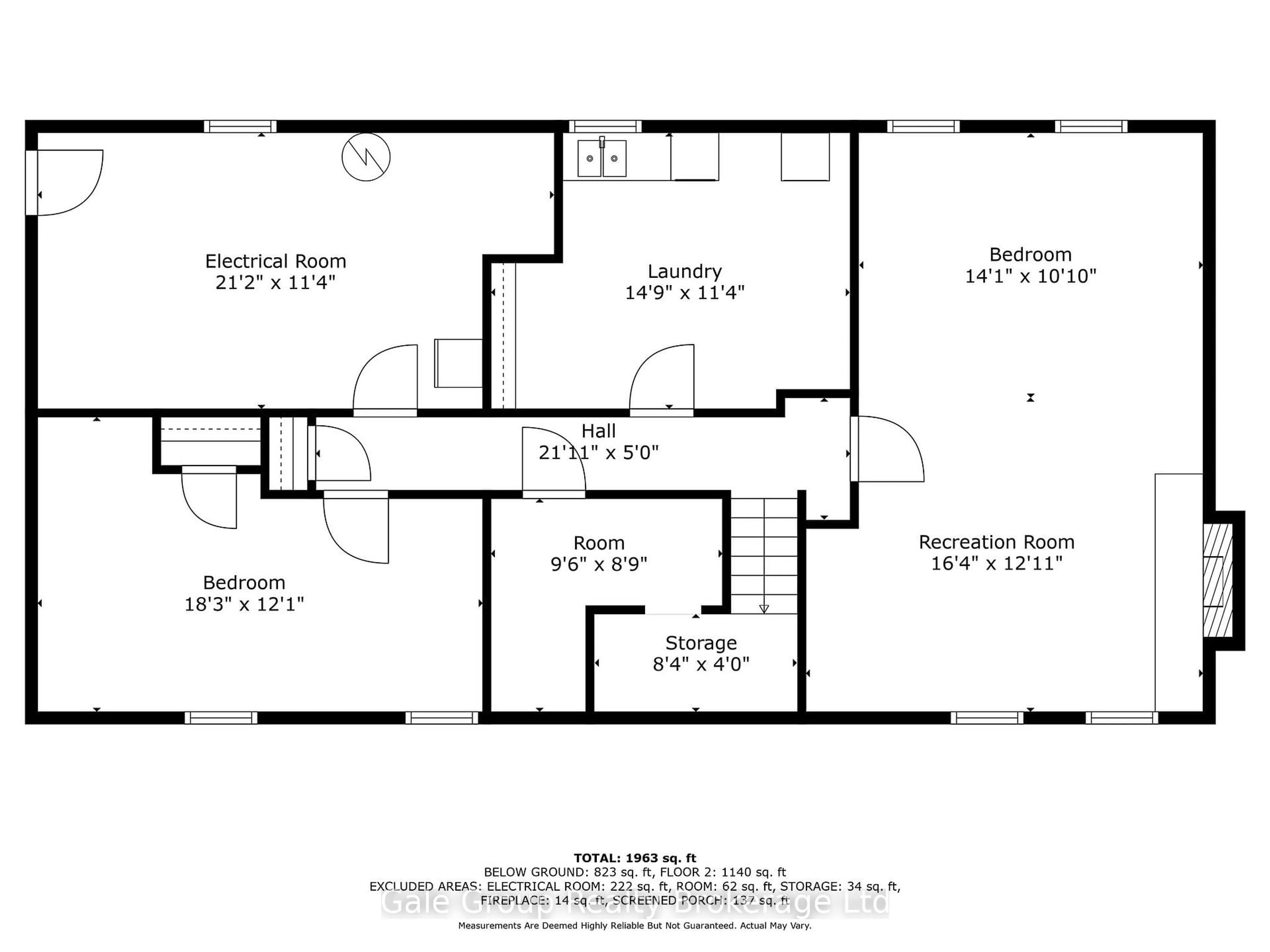 Floor plan for 344 Tenth Concession Rd, Brant Ontario N0E 1E0