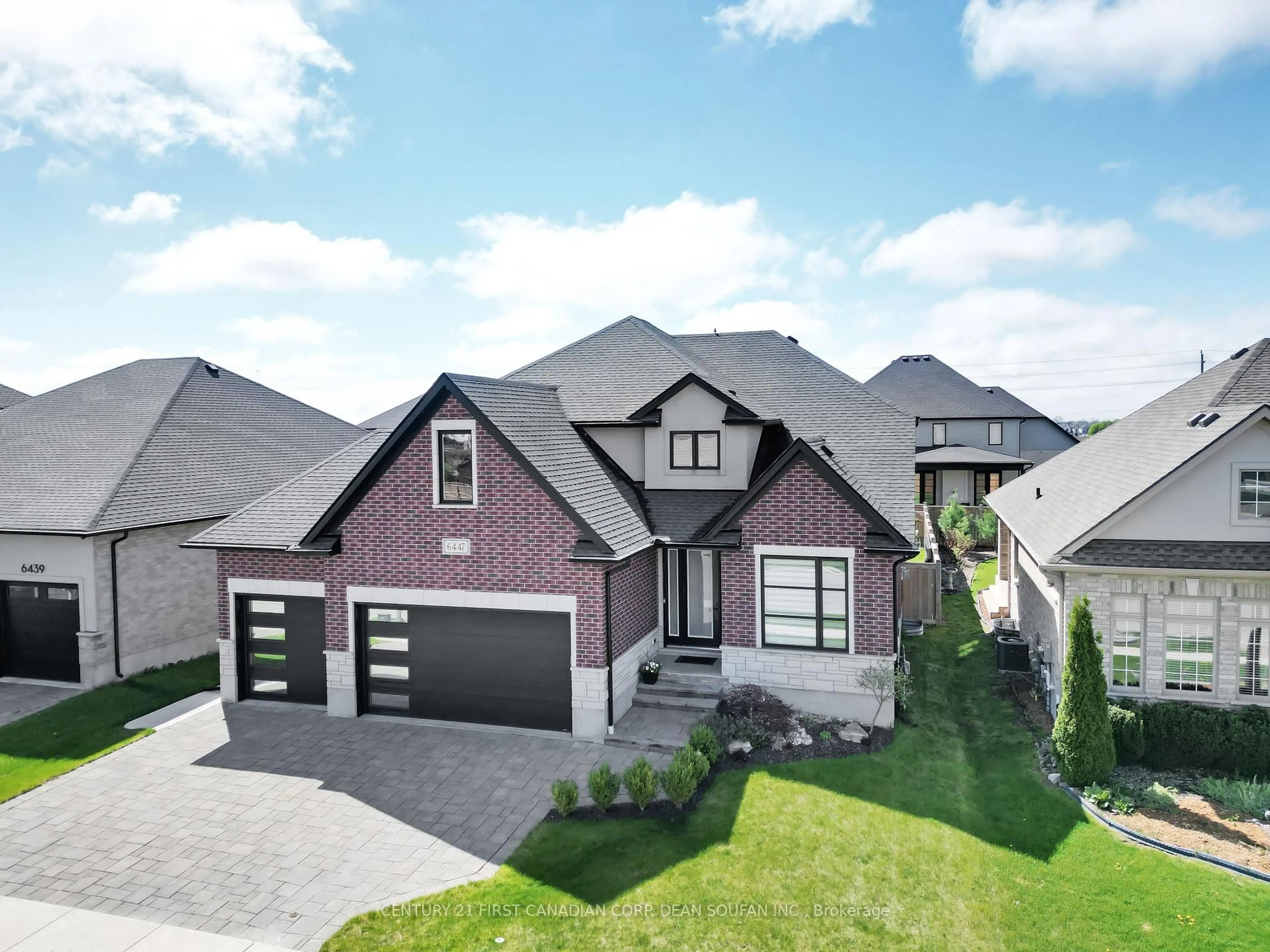 Home with brick exterior material, street for 6447 Storey Chse, London South Ontario N6P 0G3