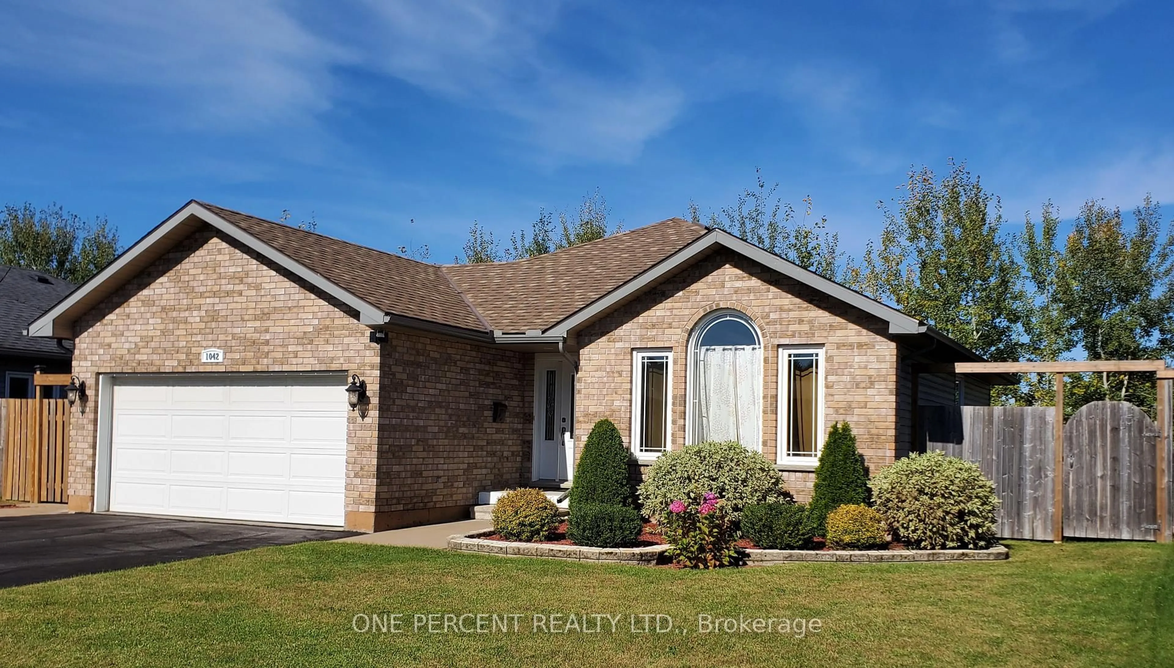 Home with brick exterior material, street for 1042 limestone Tr, Petawawa Ontario K8H 2W8
