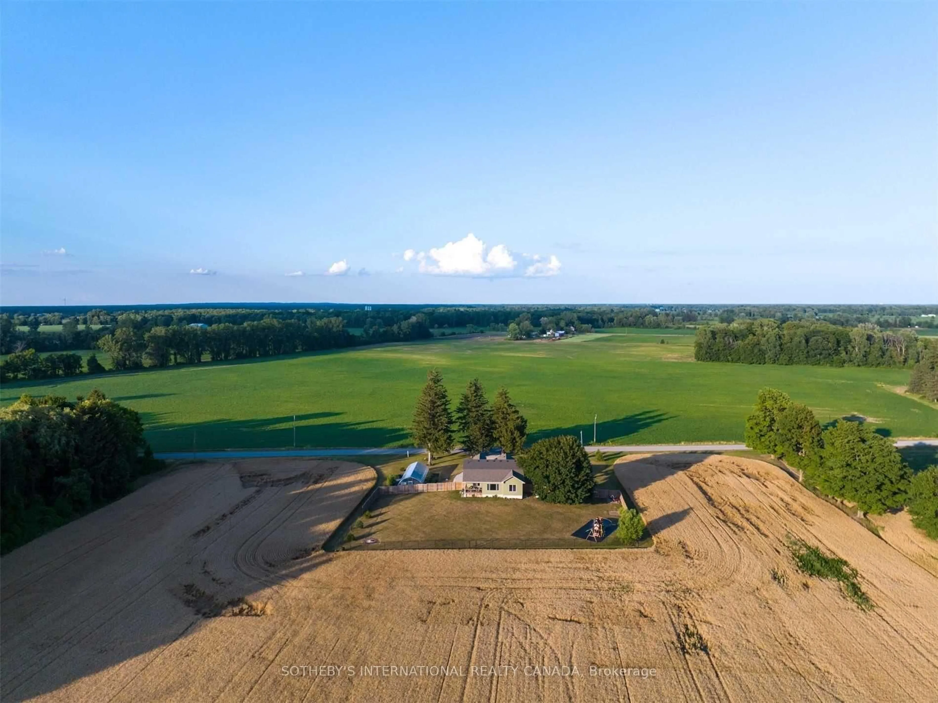 A pic from outside/outdoor area/front of a property/back of a property/a pic from drone, water/lake/river/ocean view for 917 Wainfleet Dunnville Rd, Wainfleet Ontario N0A 1K0