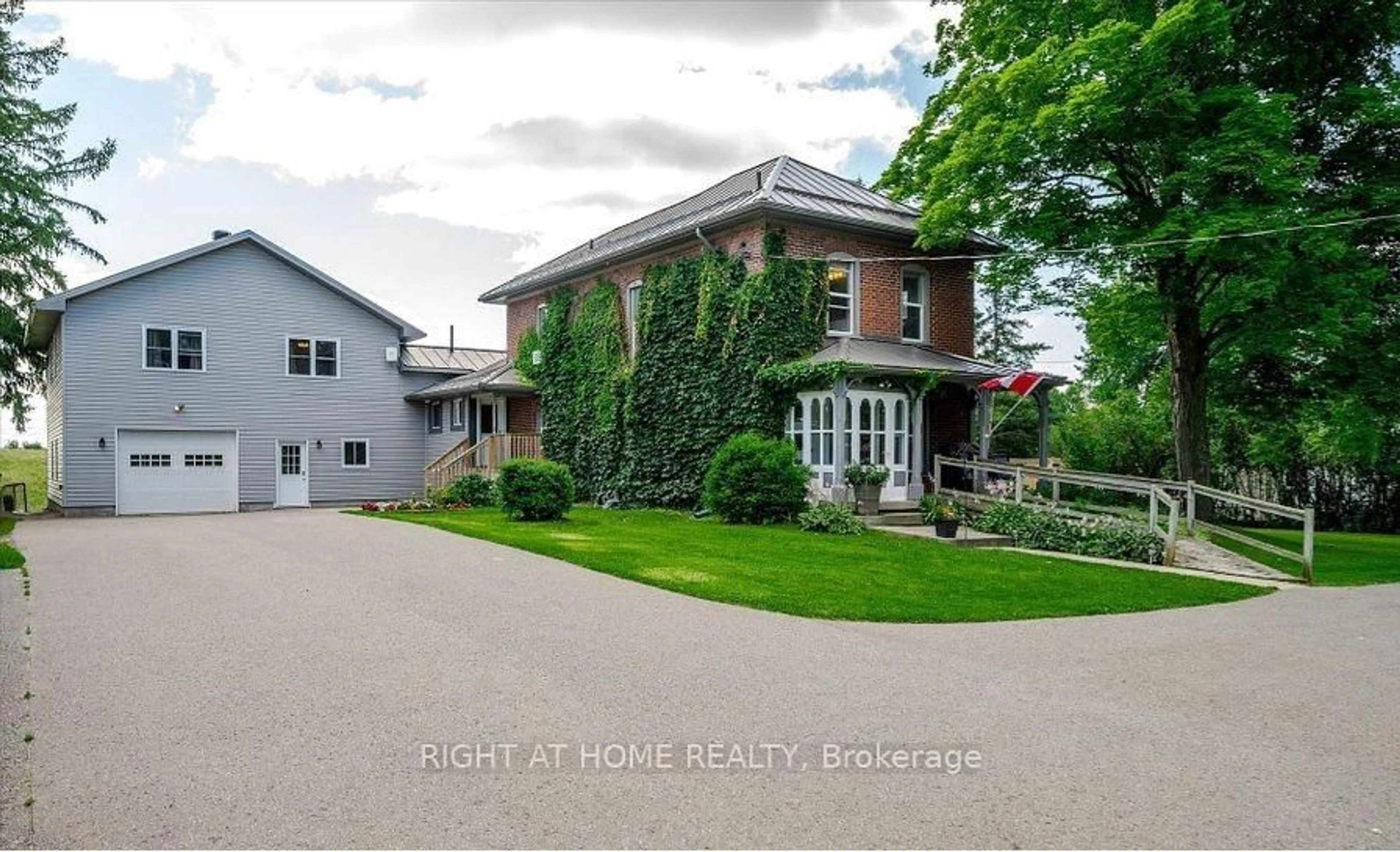 A pic from outside/outdoor area/front of a property/back of a property/a pic from drone, street for 2049 Keene Rd, Otonabee-South Monaghan Ontario K9J 6X9