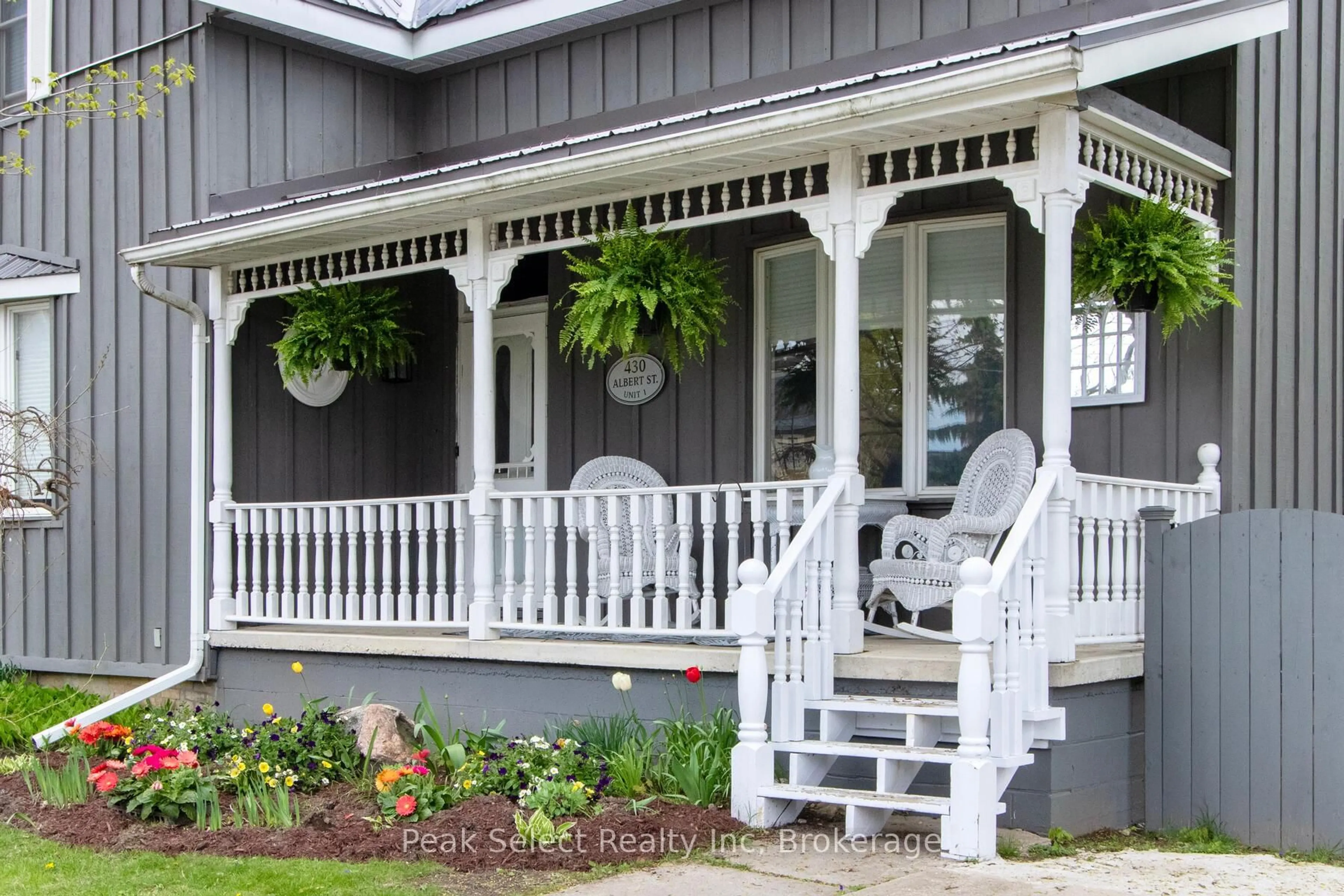 Home with vinyl exterior material, street for 430 ALBERT St, South Huron Ontario N0M 1S1