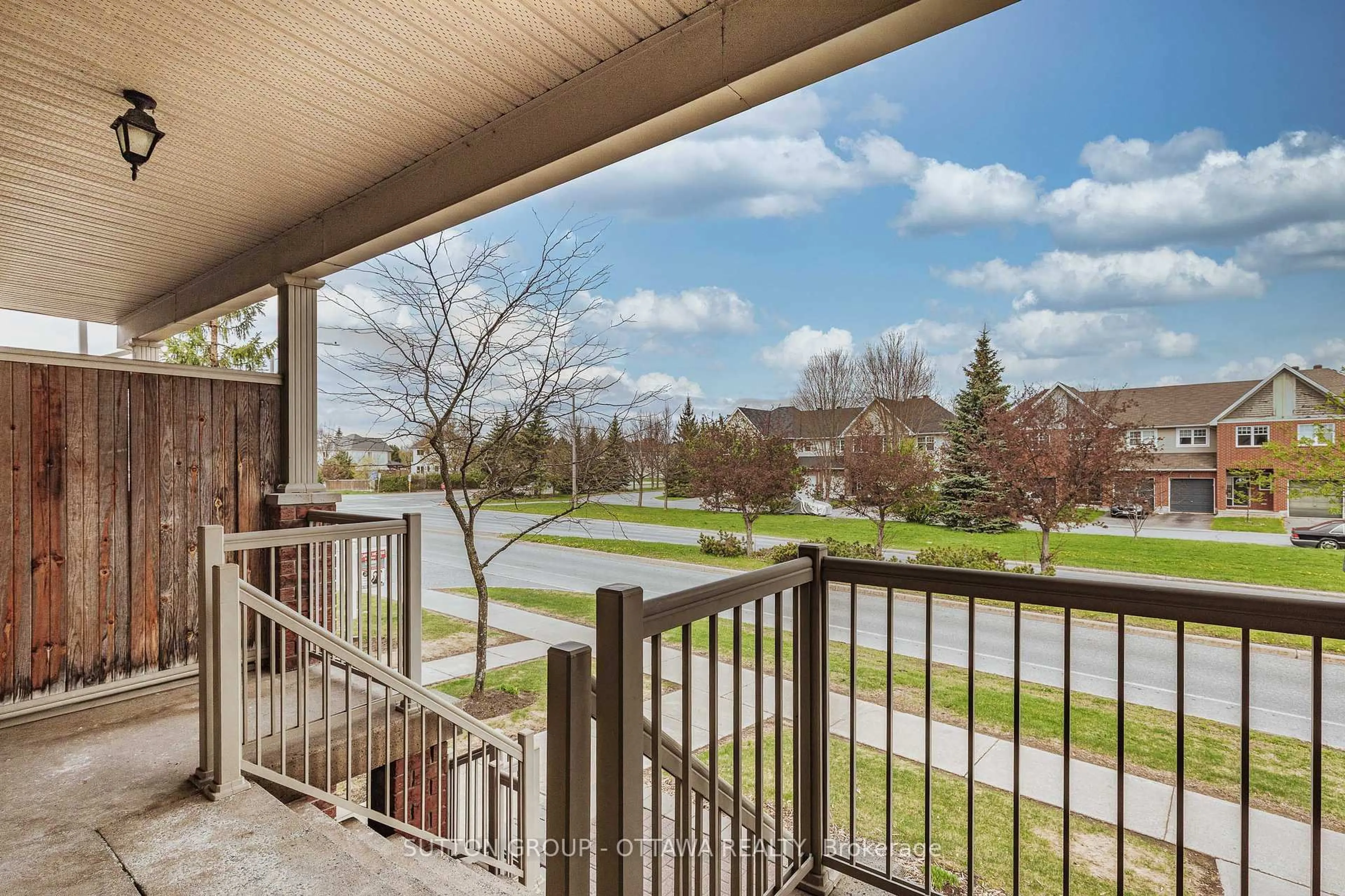 Patio, water/lake/river/ocean view for 241 Crestway Dr #F, Ottawa Ontario K2G 0A9