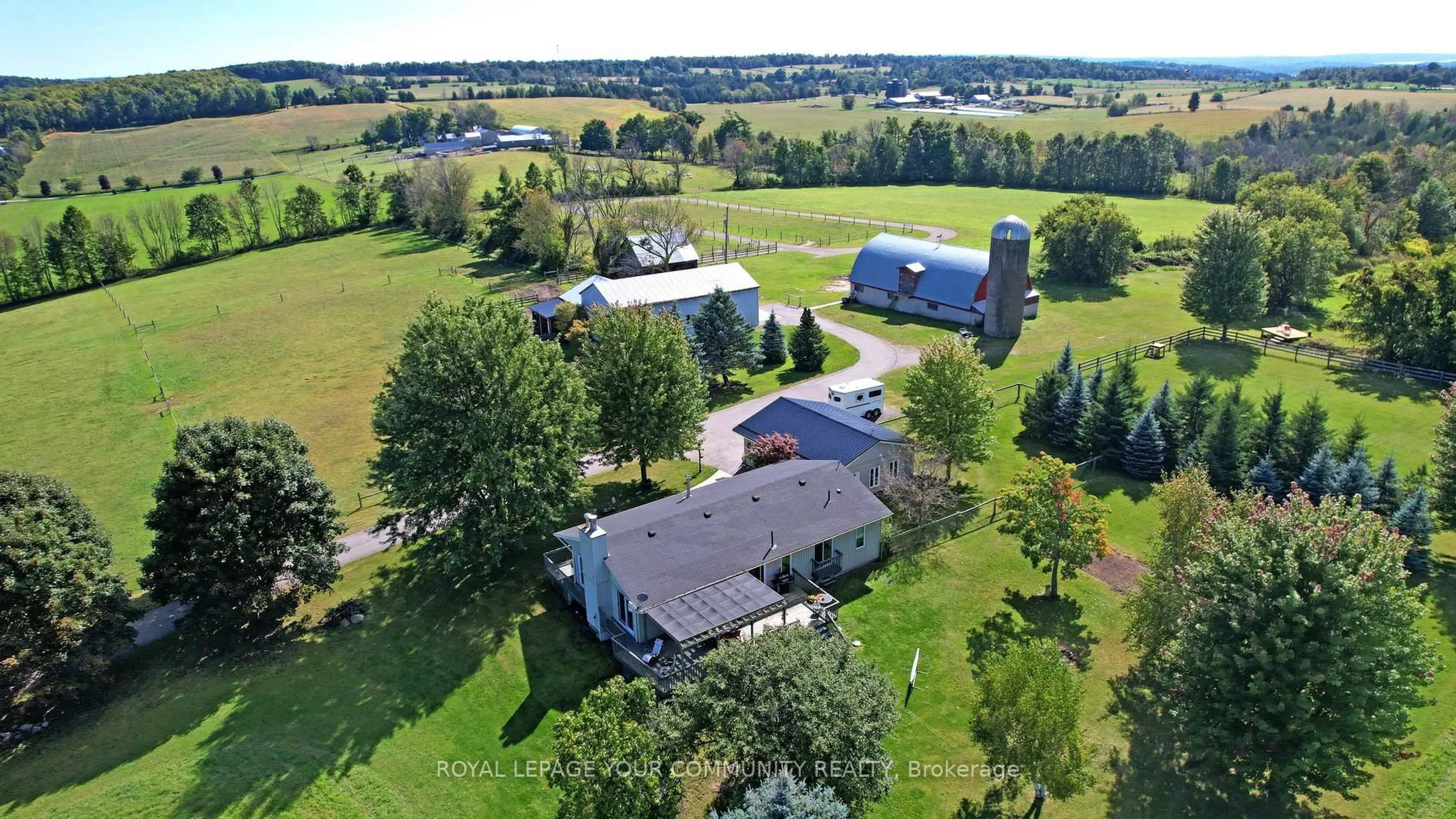 A pic from outside/outdoor area/front of a property/back of a property/a pic from drone, unknown for 88 Highland Rd, Alnwick/Haldimand Ontario K0K 2X0