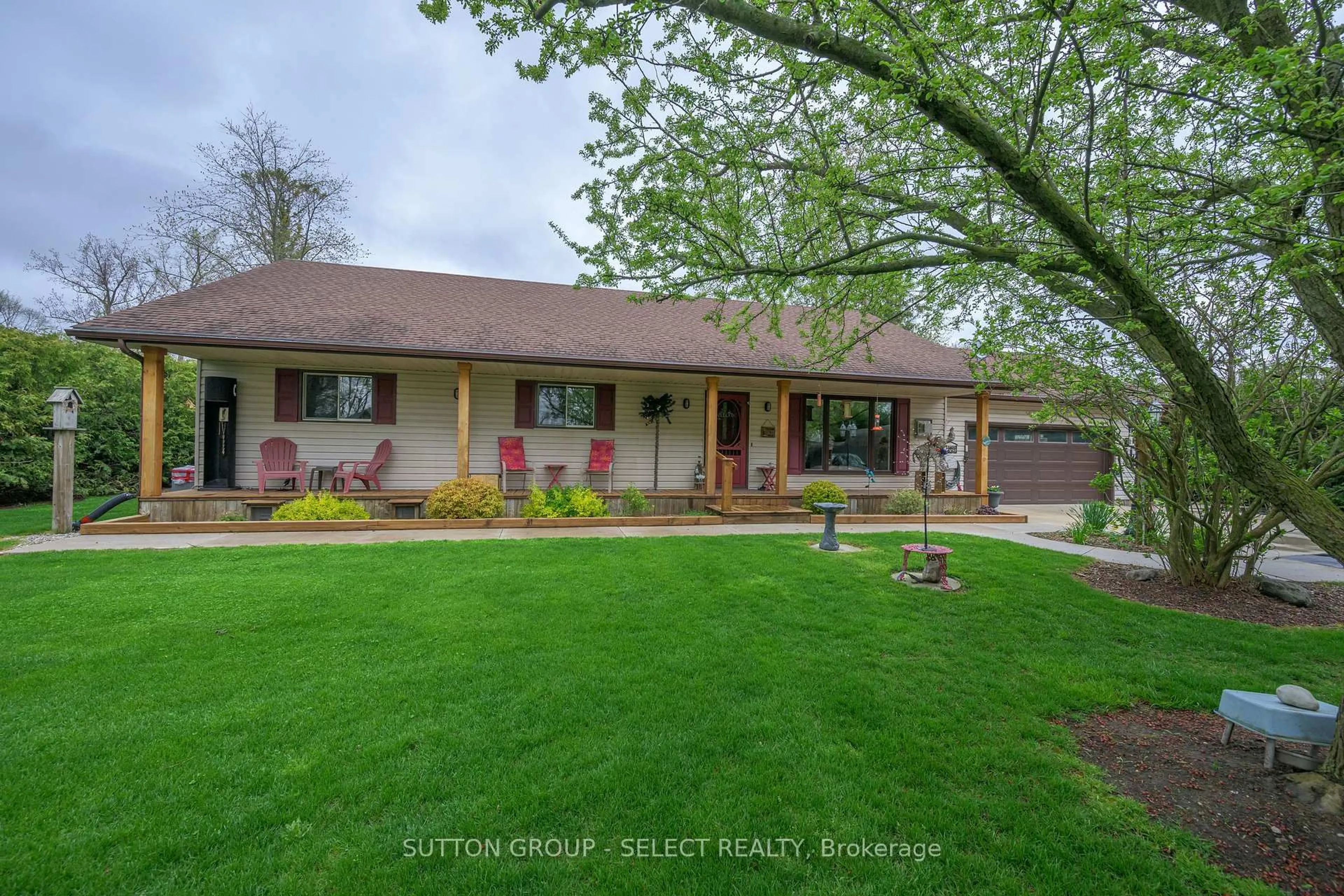 Home with vinyl exterior material, street for 8444 Lazy Lane, Lambton Shores Ontario N0M 2N0