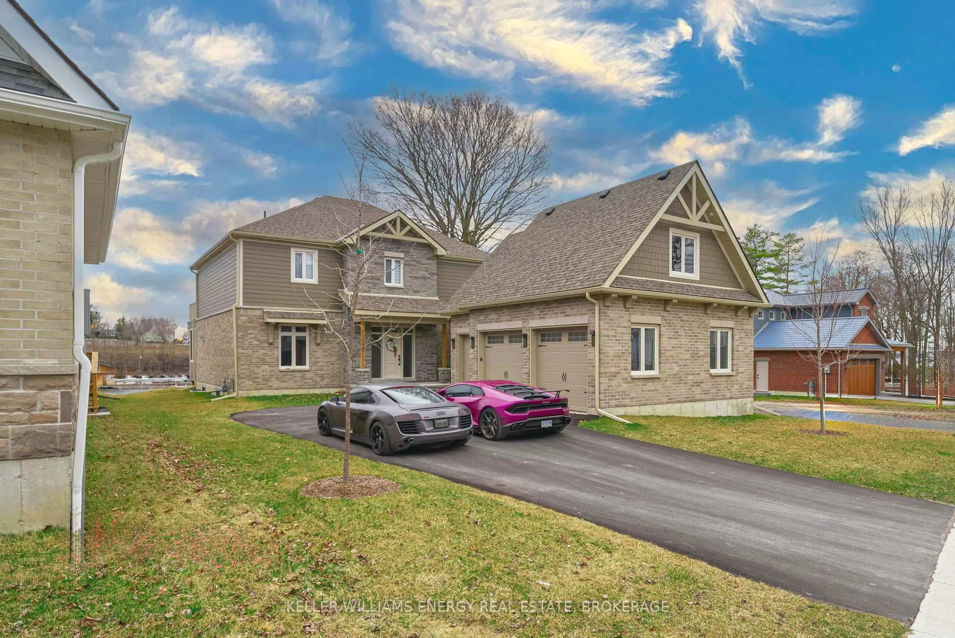 A pic from outside/outdoor area/front of a property/back of a property/a pic from drone, street for 125 Villeneuve Dr, Prince Edward County Ontario K0K 2T0
