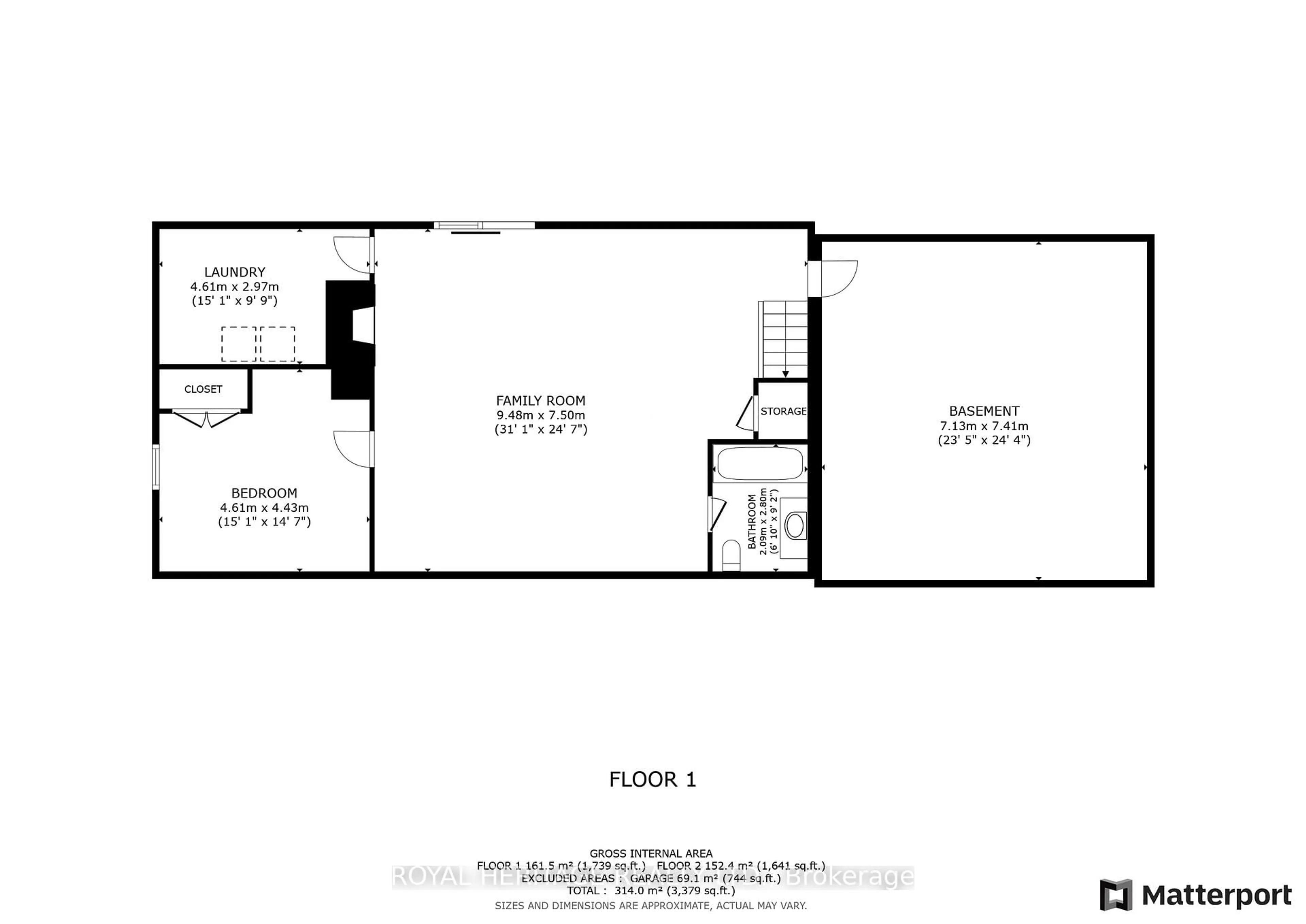 Floor plan for 7 North Service Rd, Kawartha Lakes Ontario K0M 1L0
