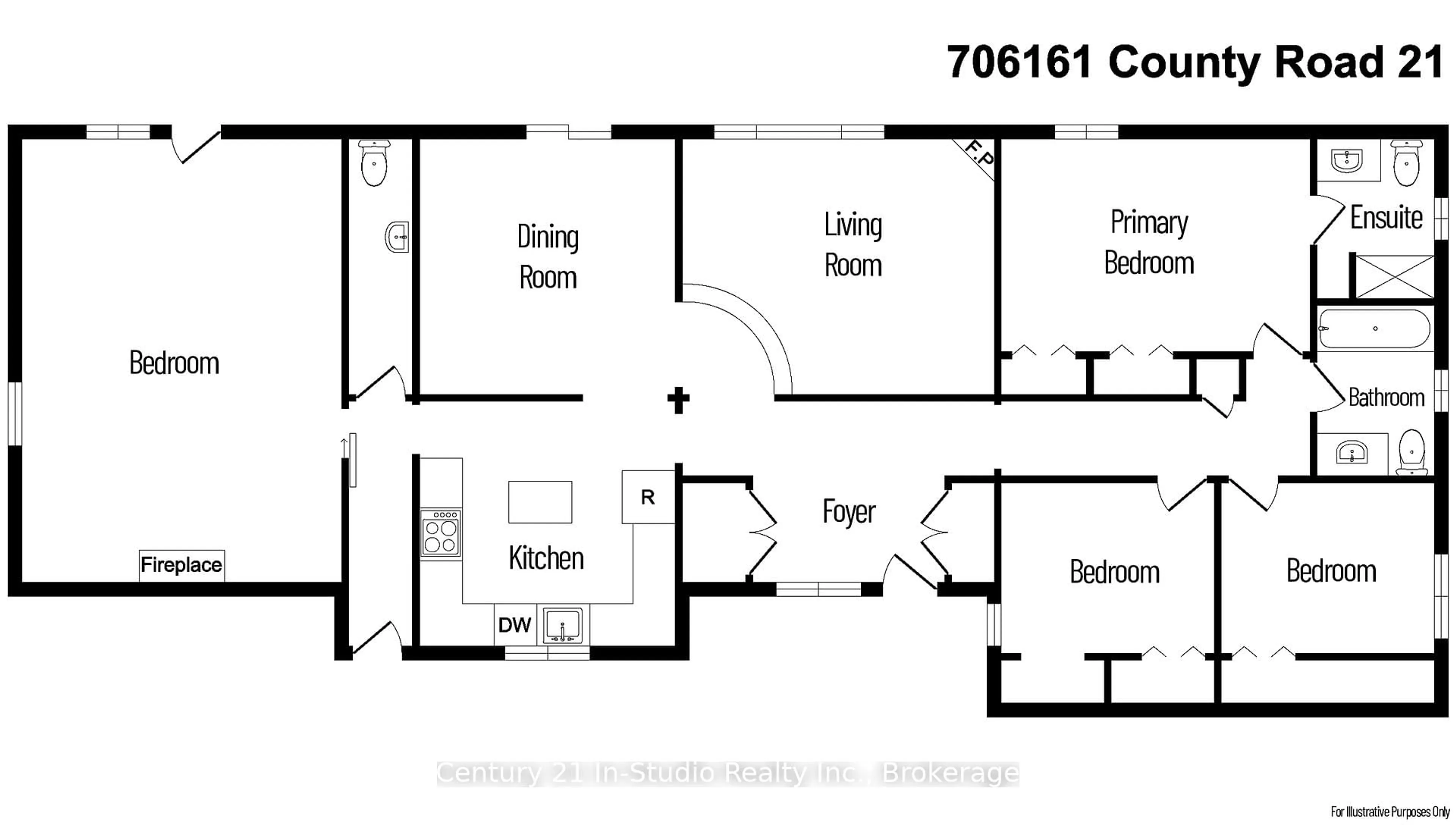 Floor plan for 706161 Dufferin County Road 21 Rd, Mulmur Ontario L0N 1H0