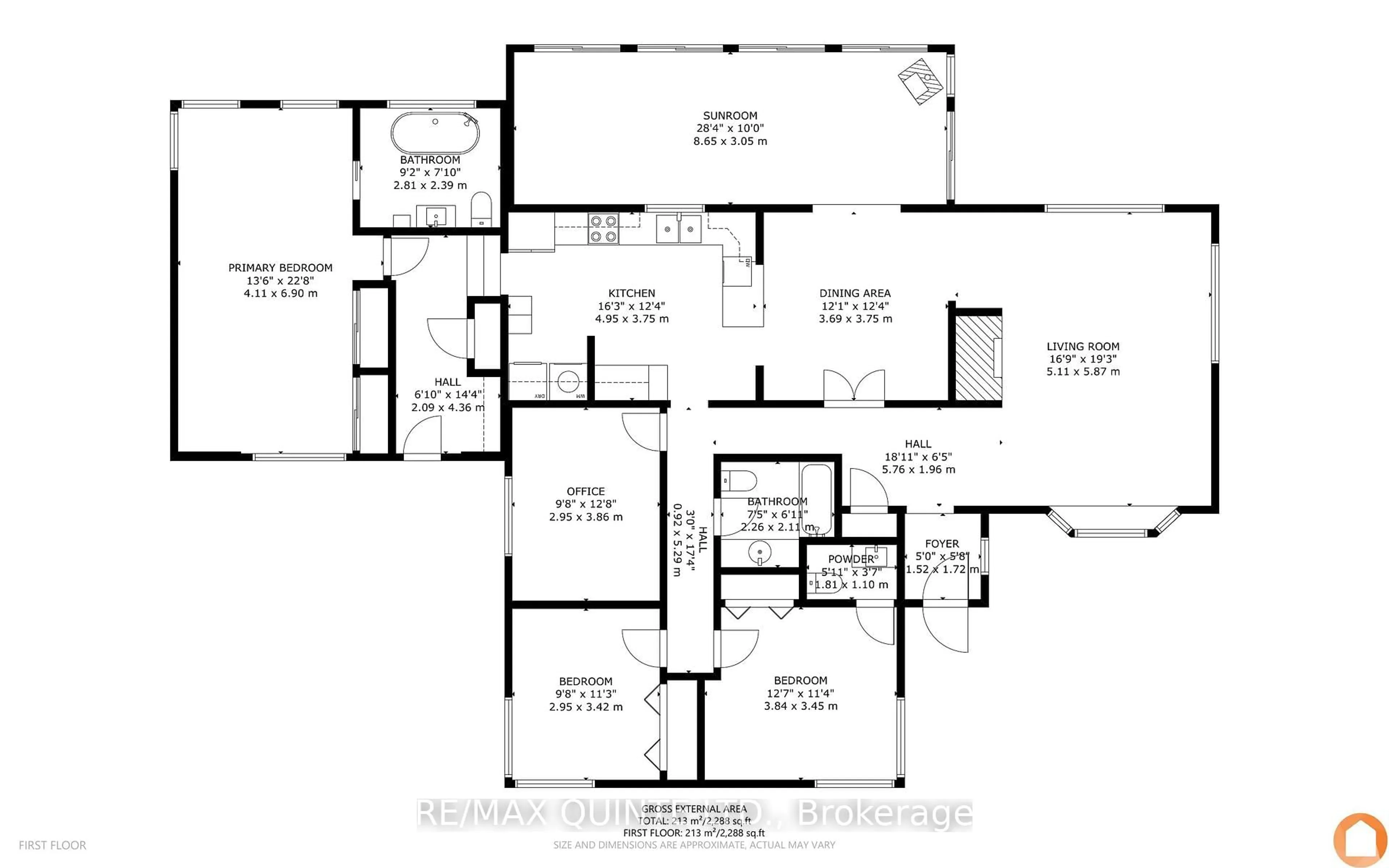 Floor plan for 150a Hoskin Rd, Belleville Ontario K0K 2V0