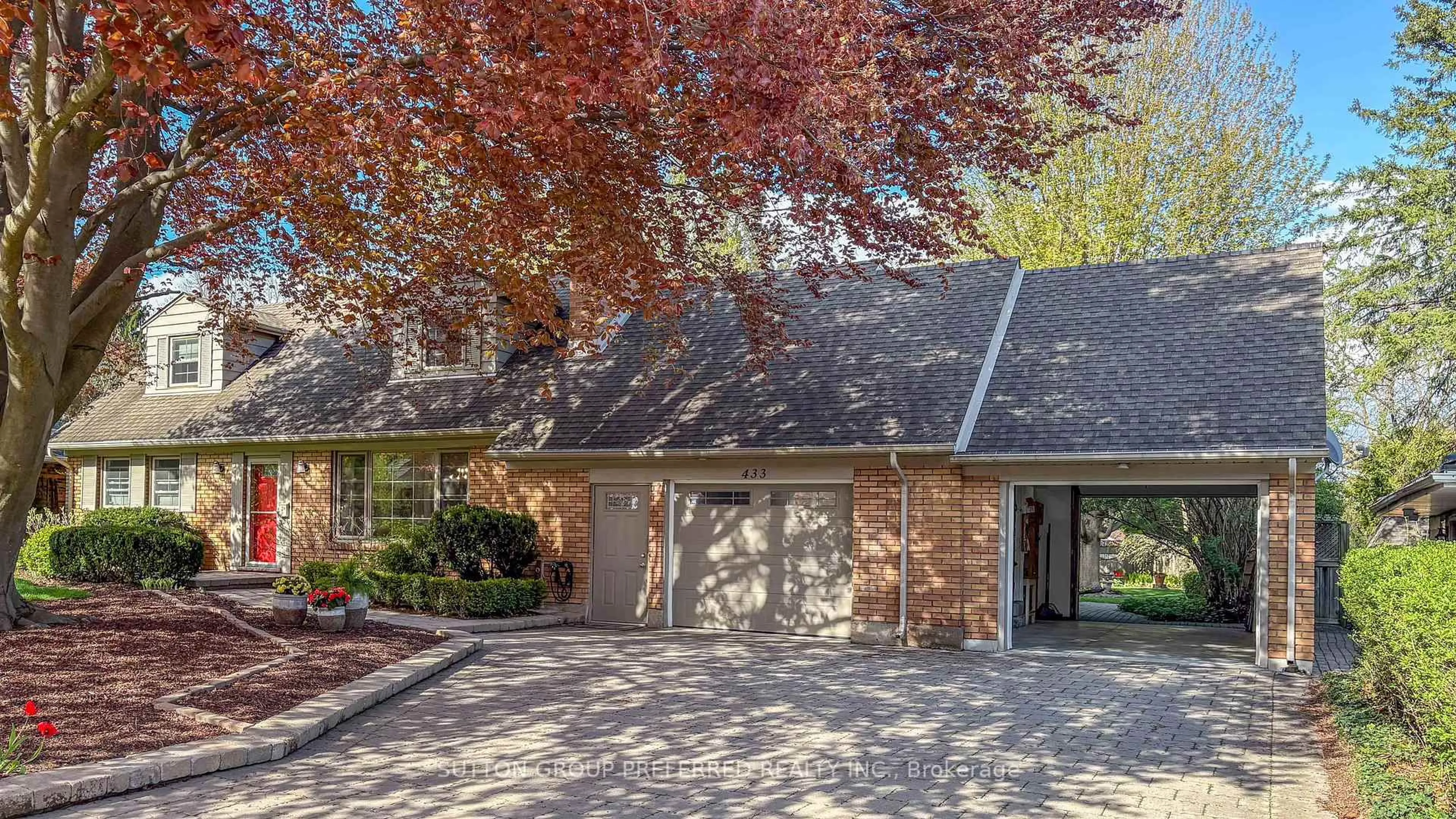 Home with brick exterior material, street for 433 West Mile Rd, London North Ontario N6H 3M3