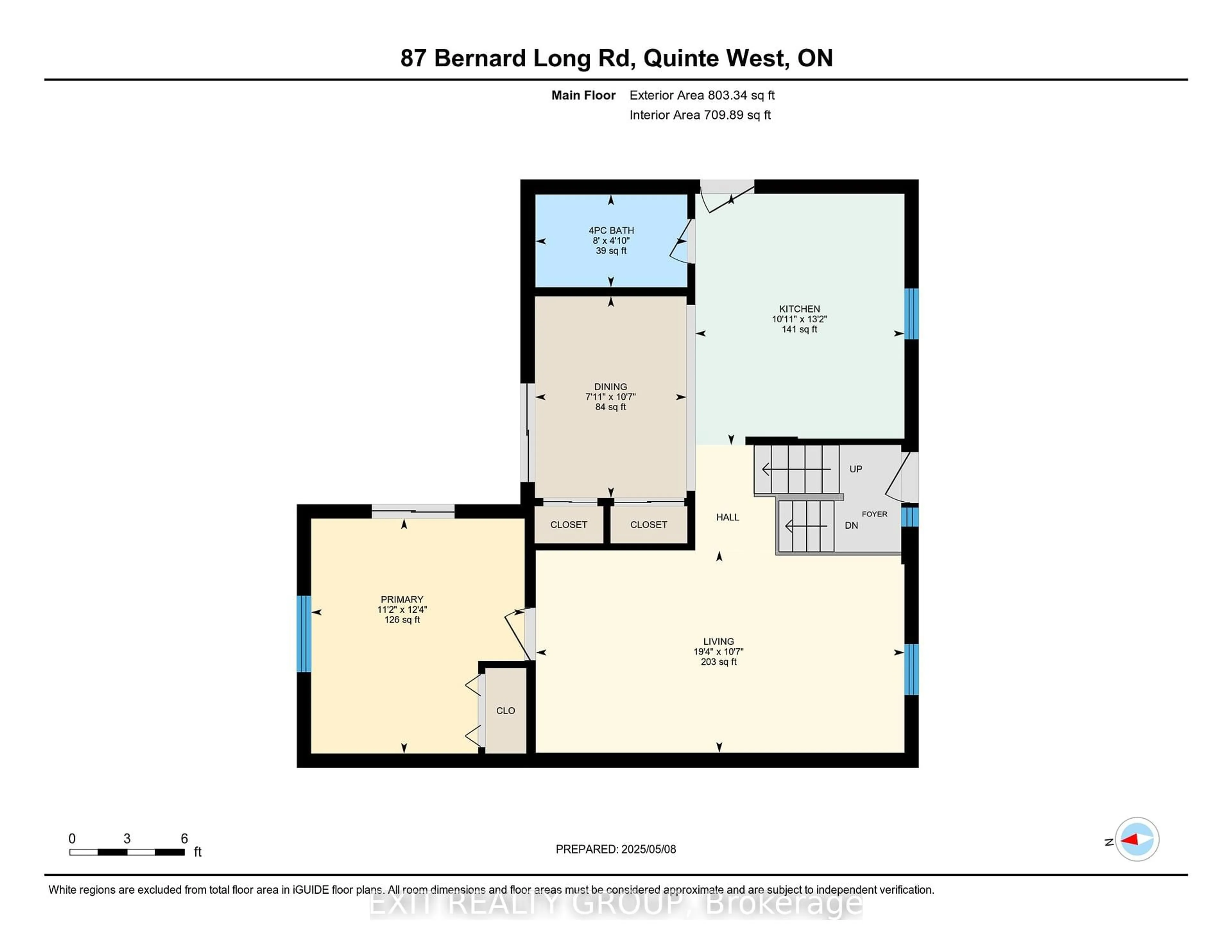 Floor plan for 87 Bernard Long Rd, Quinte West Ontario K8V 5P6