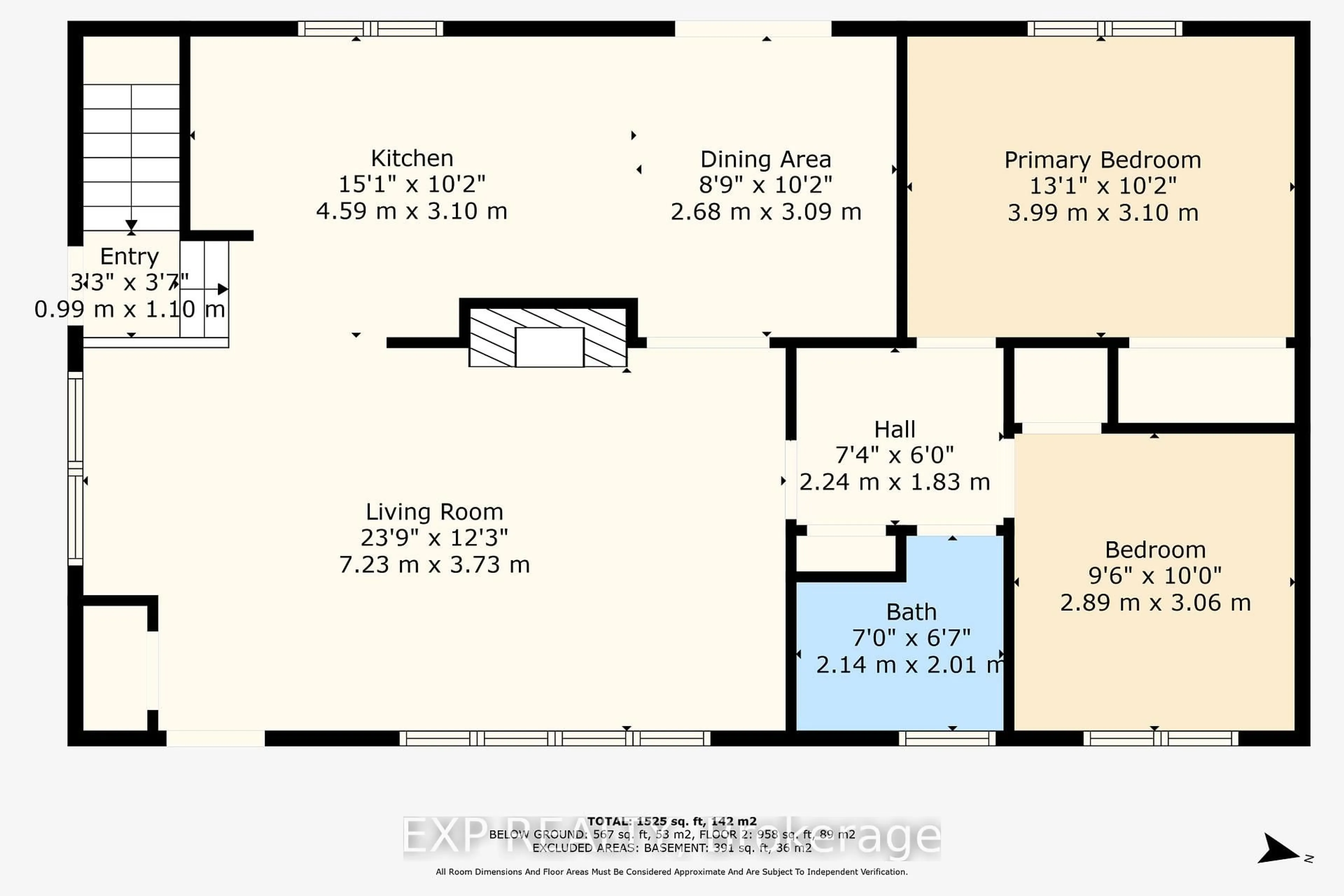 Floor plan for 387 GRIFFITH St, London South Ontario N6K 2S1