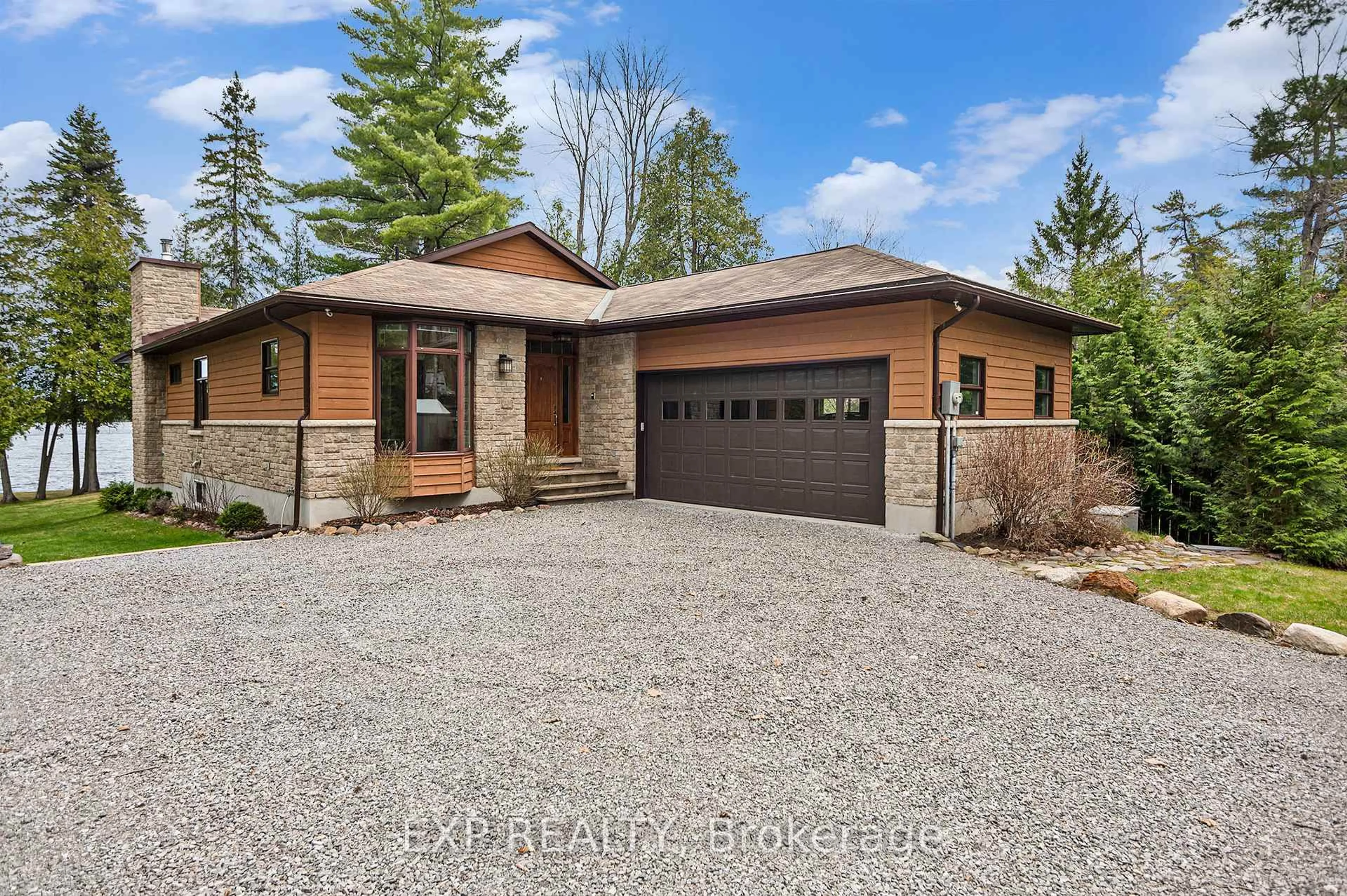 Home with brick exterior material, street for 544 Lakeshore Rd, White Lake Ontario K0A 3L0