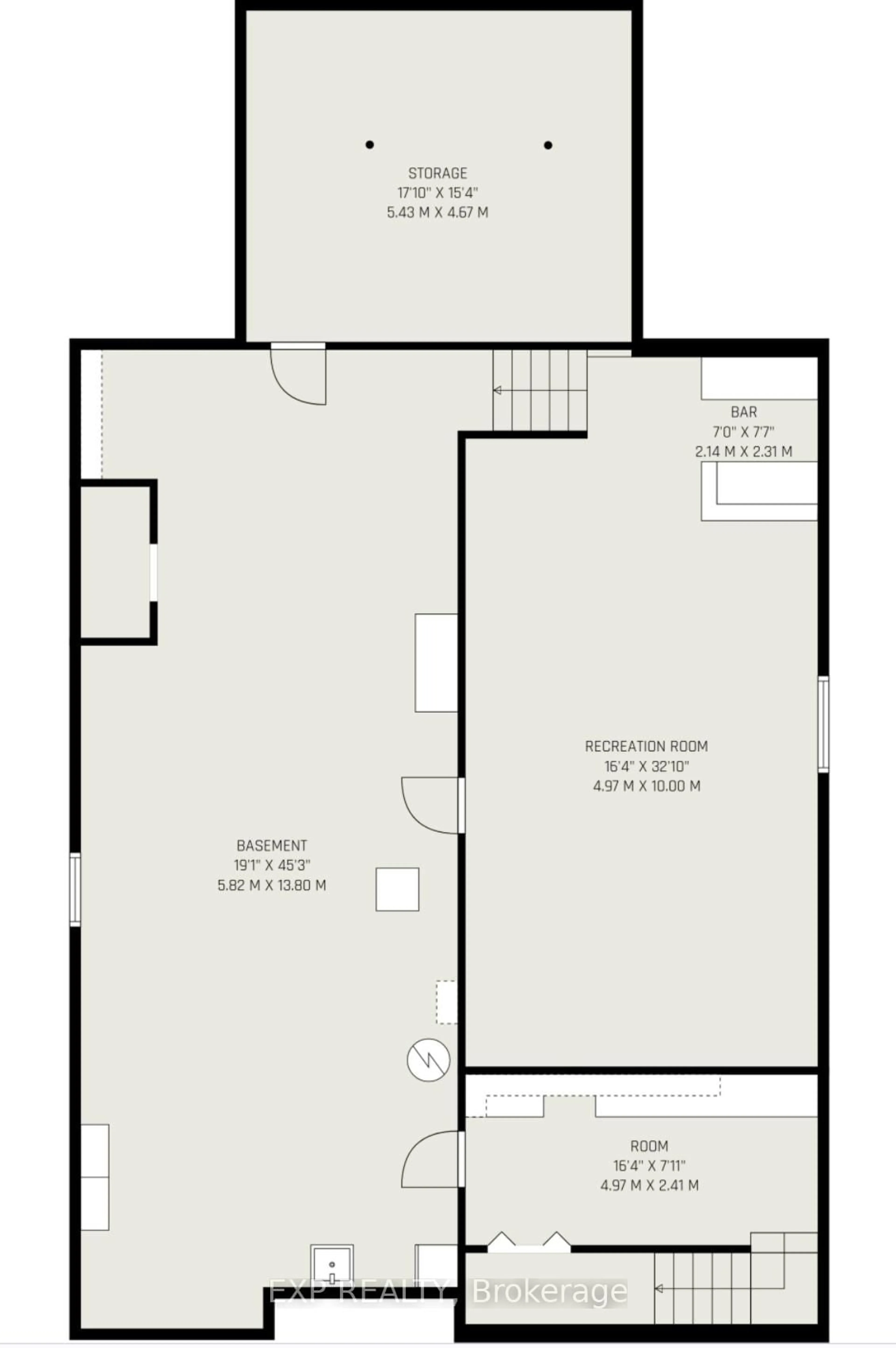 Floor plan for 544 Lakeshore Rd, White Lake Ontario K0A 3L0