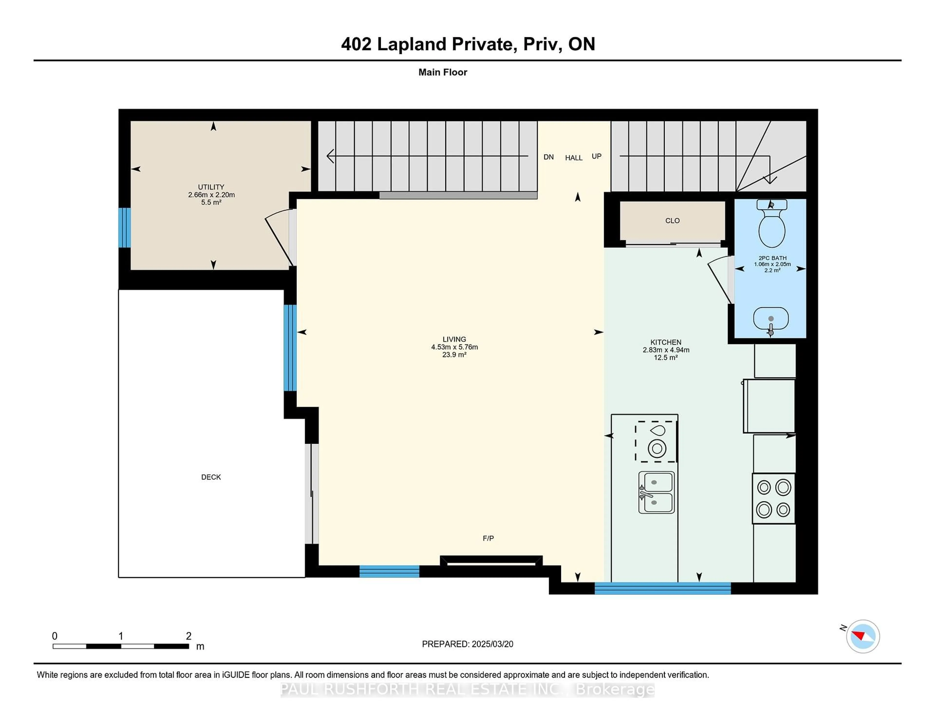 Floor plan for 402 Lapland Private N/A, Ottawa Ontario K2V 0S2
