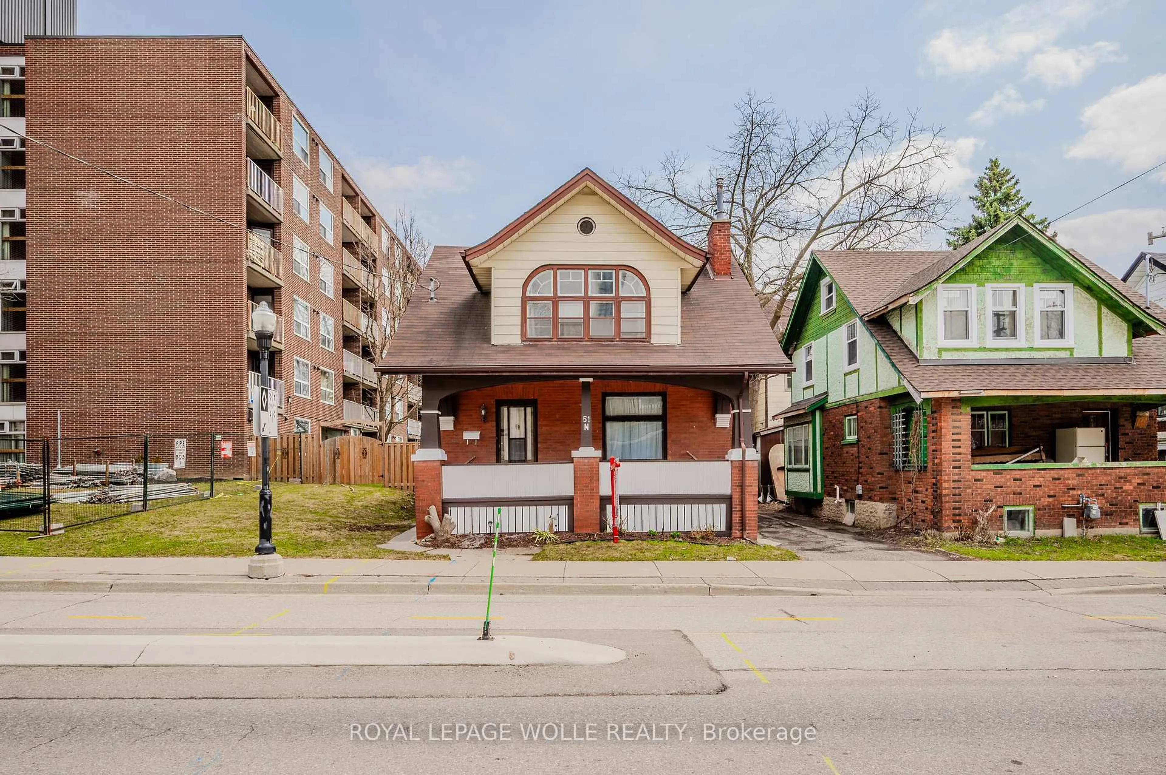 Home with brick exterior material, street for 51 Cedar St, Kitchener Ontario N2H 2W9