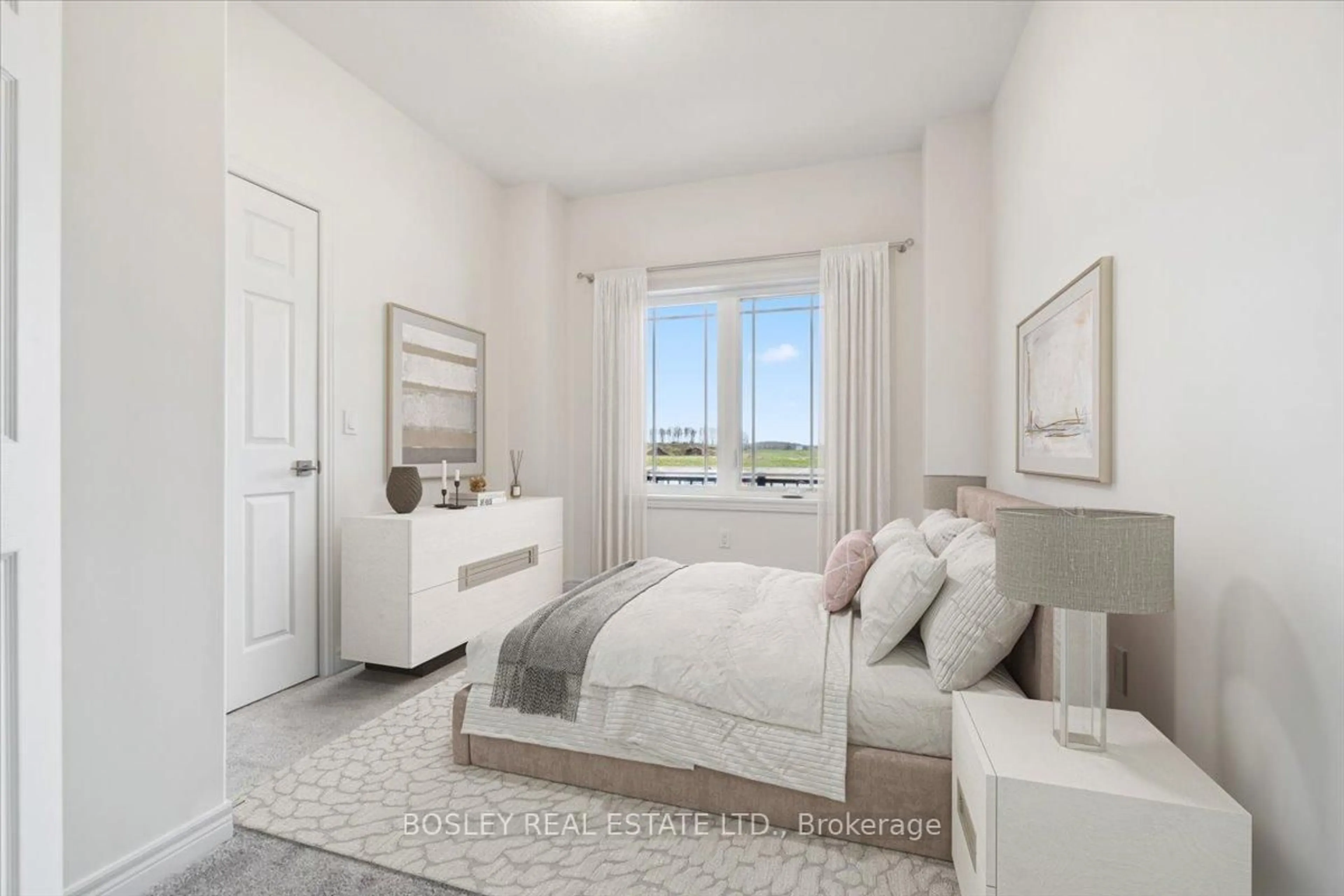 Bedroom with bed, unknown for 110 Herbert Ave, Grey Highlands Ontario N0C 1H0