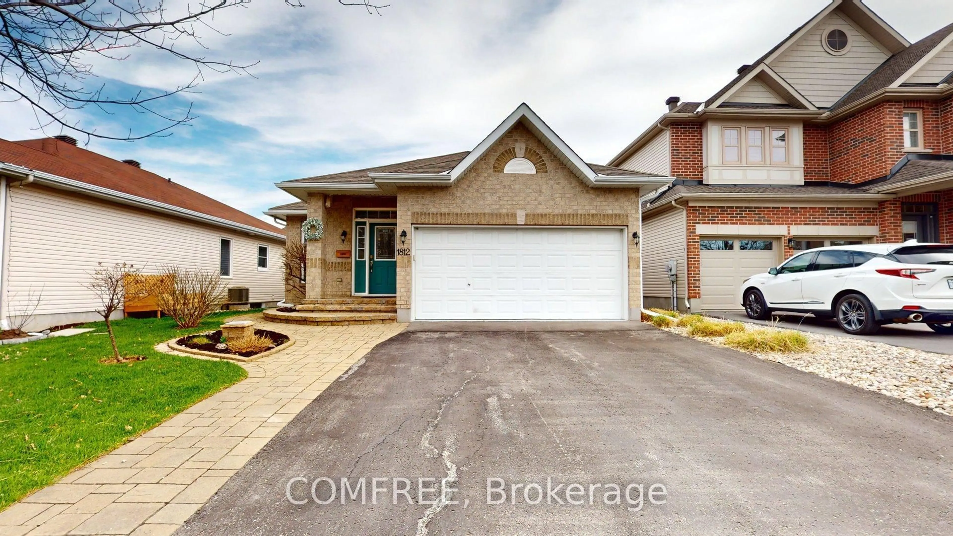 Home with brick exterior material, street for 1812 Springridge Dr, Orleans Ontario K4A 4P6