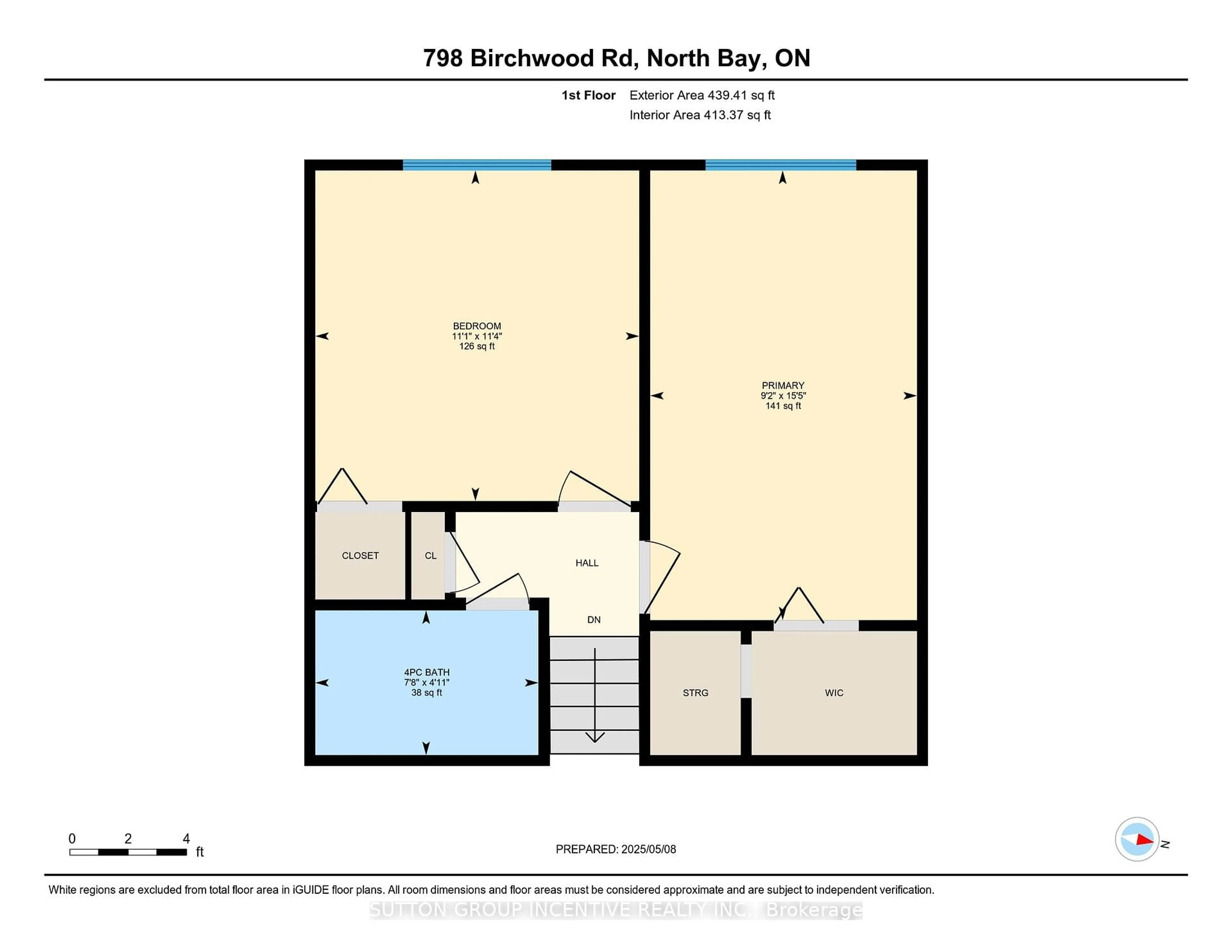 Floor plan for 798 Birchwood Rd, North Bay Ontario P1B 4T6