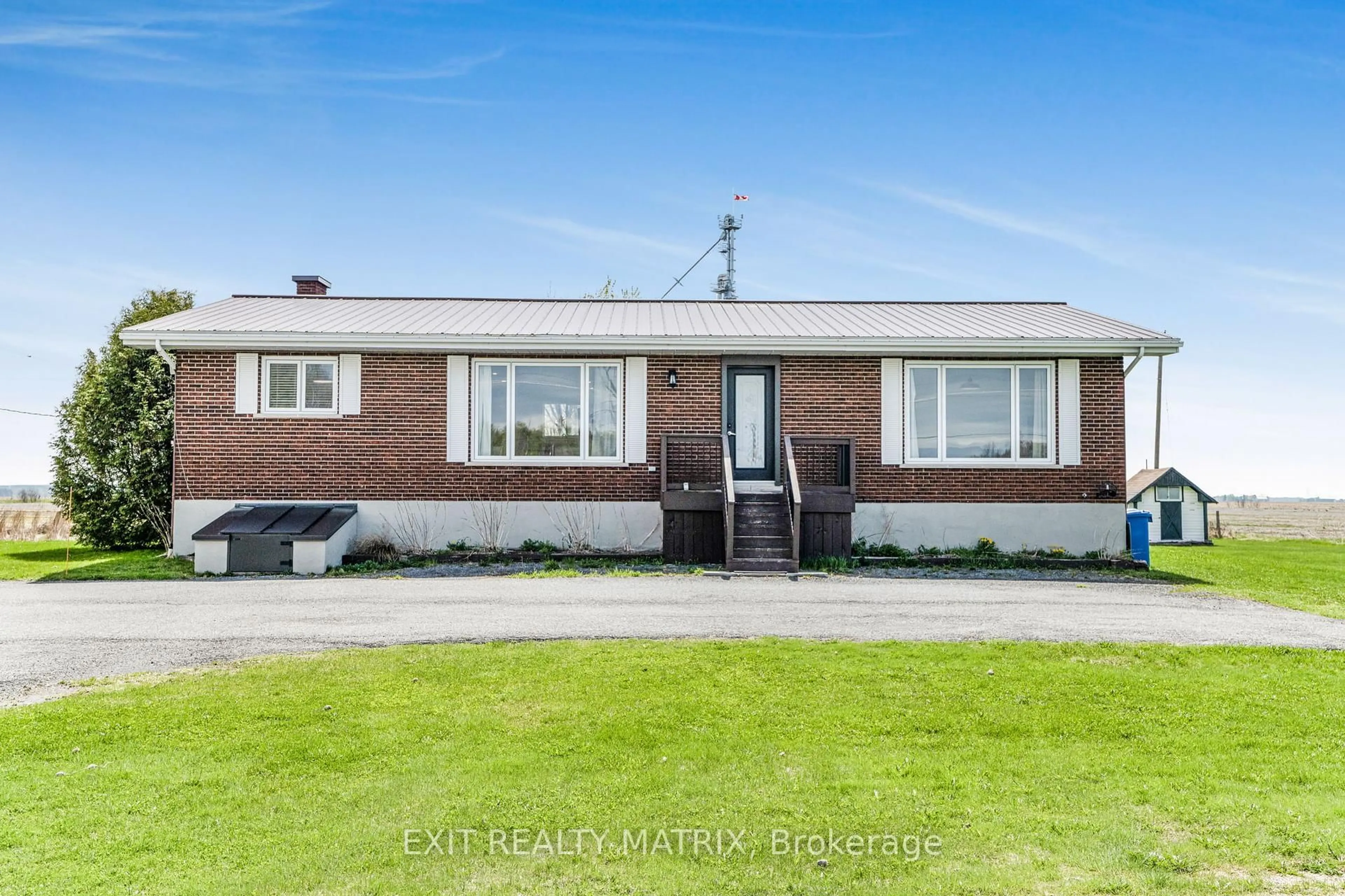 Home with brick exterior material, street for 2631 County Road 17 Rd, Champlain Ontario K0B 1K0