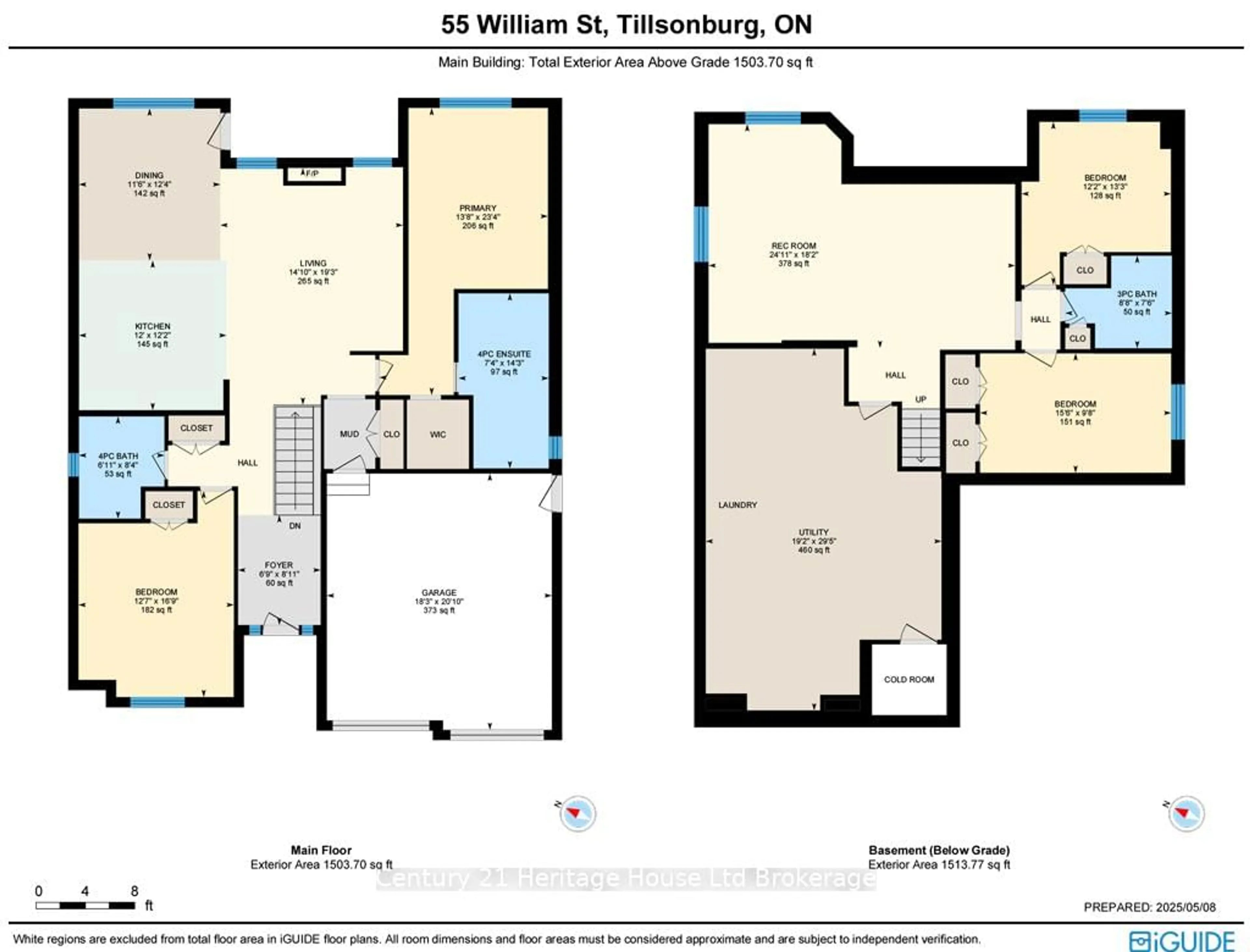 Floor plan for 55 William St, Tillsonburg Ontario N4G 5R9