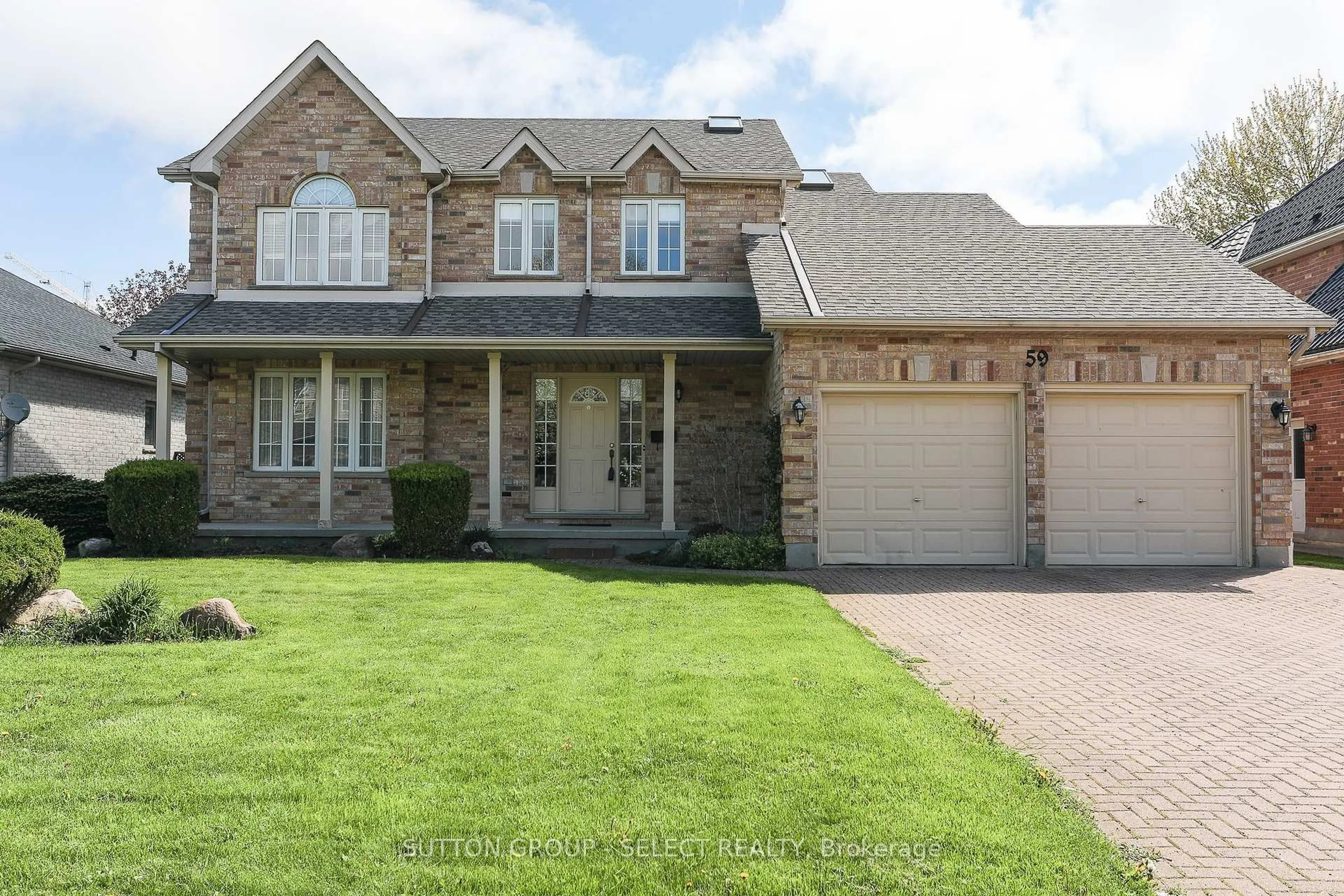 Home with brick exterior material, street for 59 Farmhouse Rd, London East Ontario N5Y 5M4