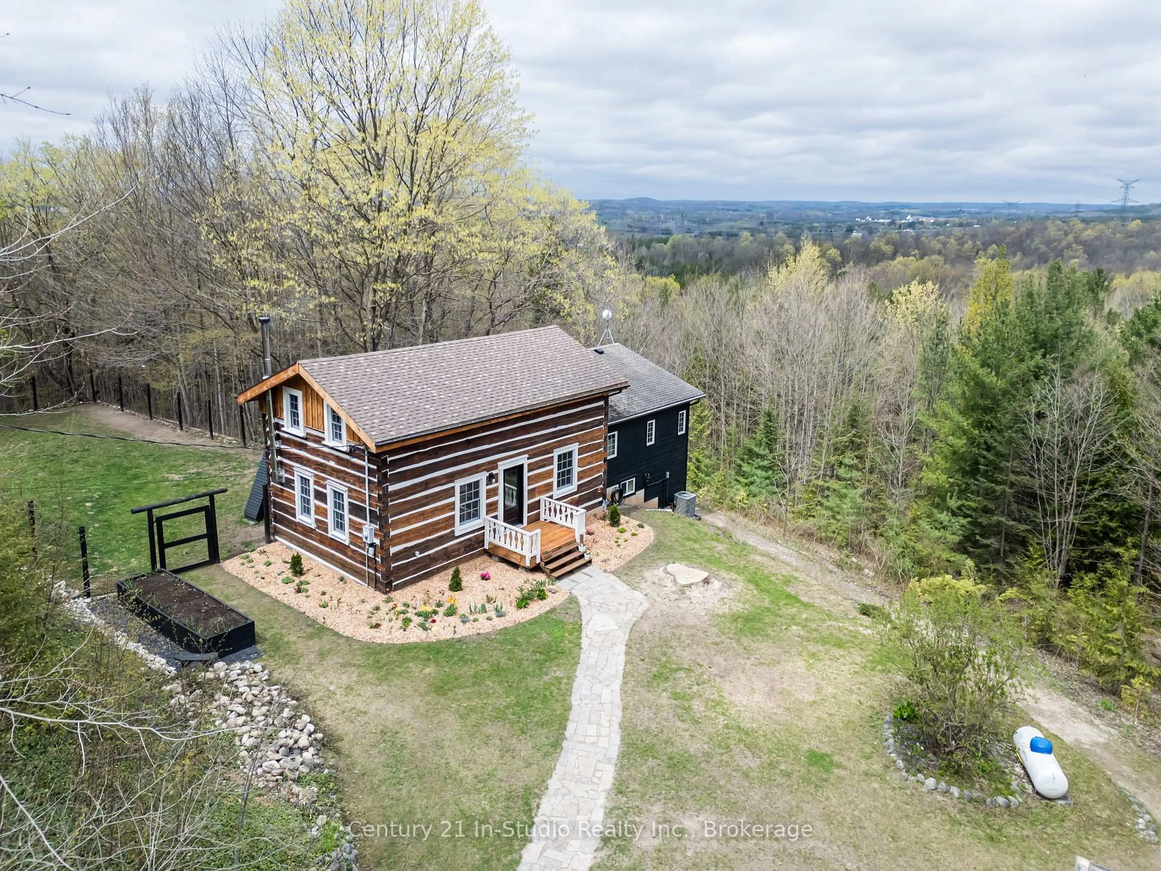 A pic from outside/outdoor area/front of a property/back of a property/a pic from drone, unknown for 302051 Concession 2 SDR N/A, West Grey Ontario N4N 3B8