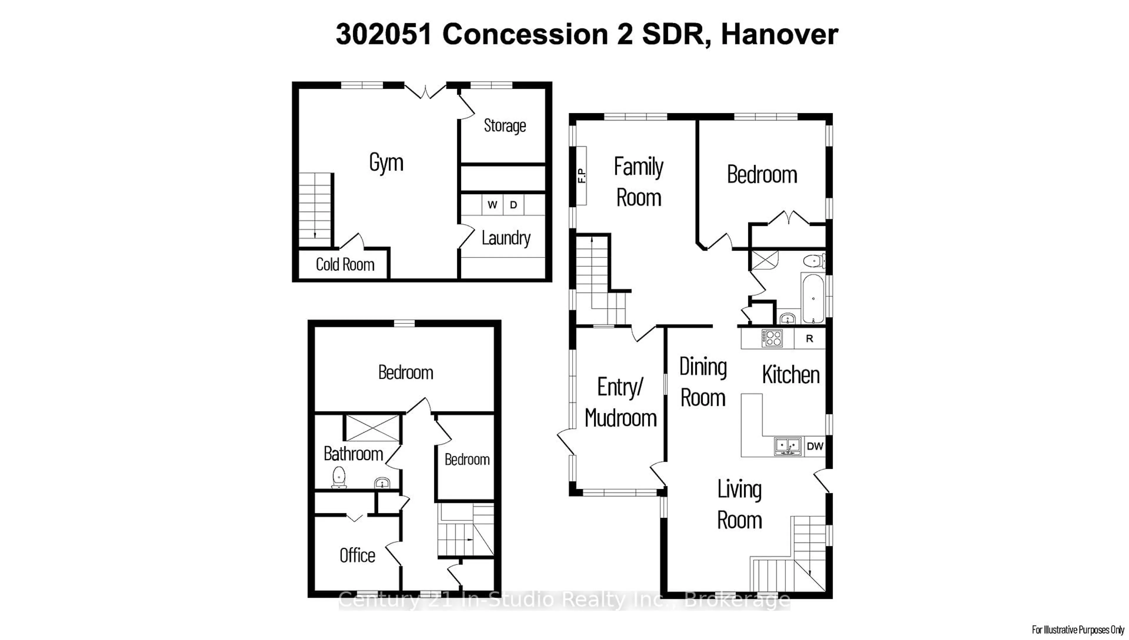 Floor plan for 302051 Concession 2 SDR N/A, West Grey Ontario N4N 3B8
