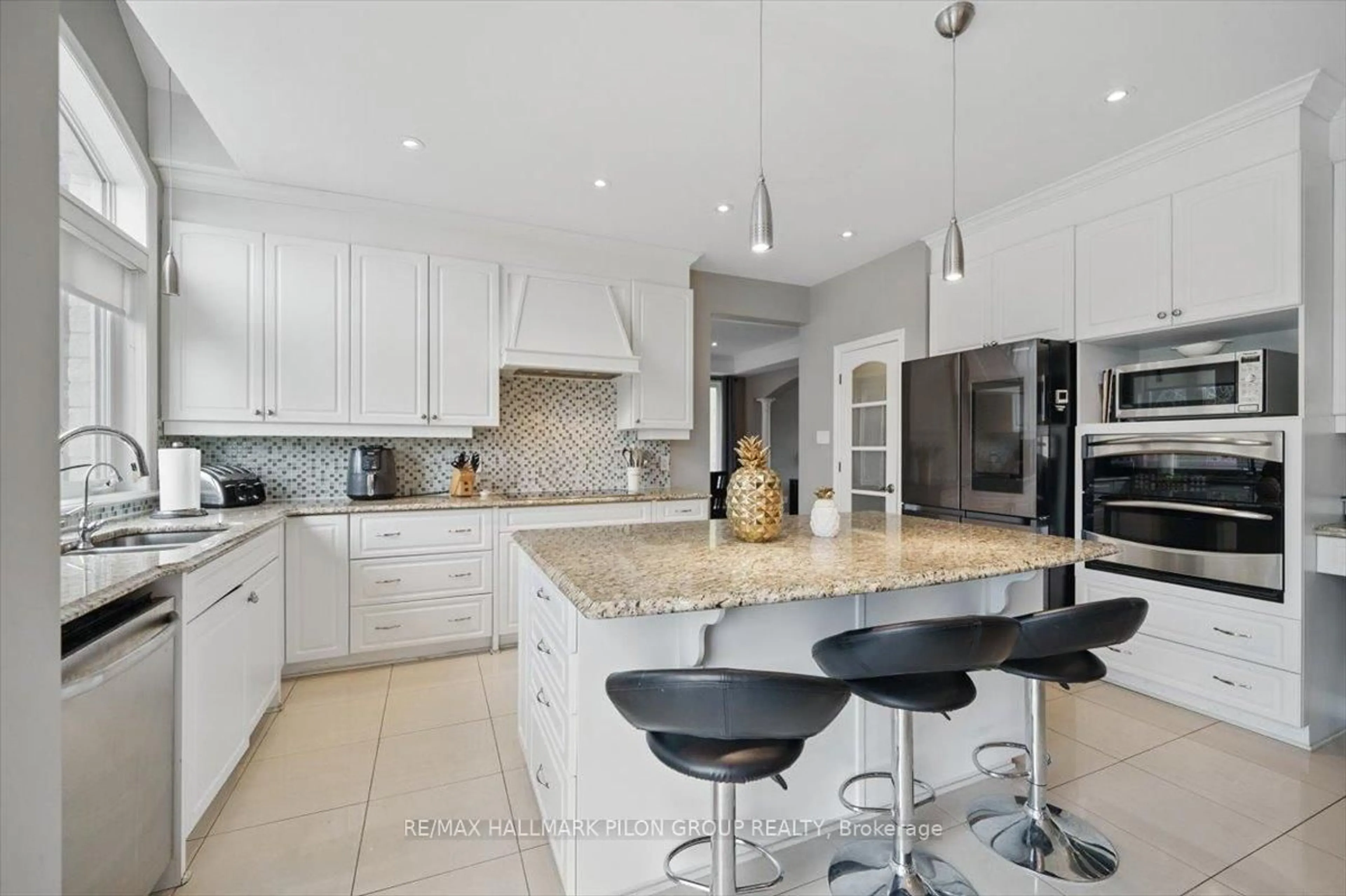 Contemporary kitchen, ceramic/tile floor for 4610 Ramsayville Rd, Ottawa Ontario K1G 3N4