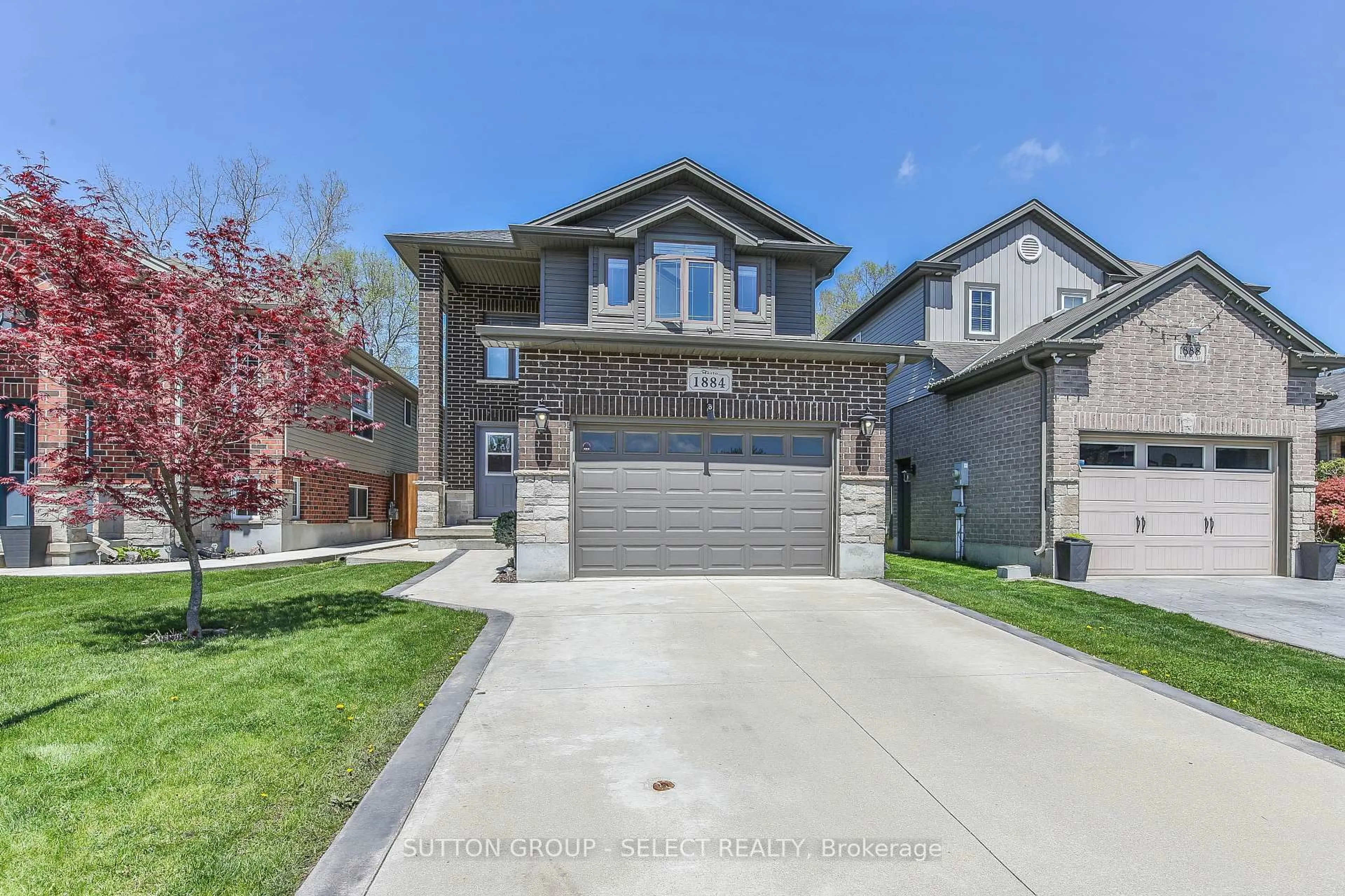 Home with brick exterior material, street for 1884 Frederick Cres, London East Ontario N5W 0A5
