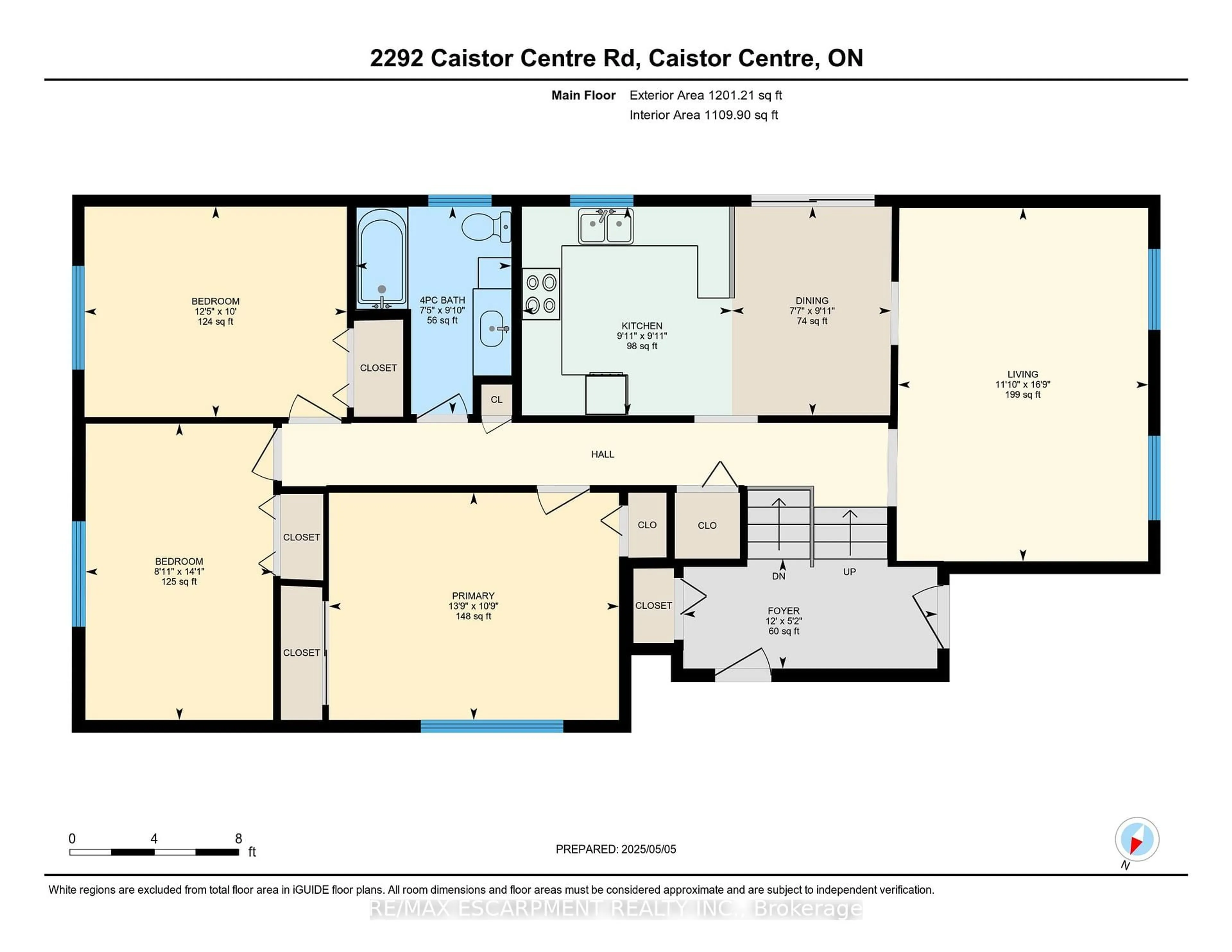 Floor plan for 2292 Caistor Centre Rd, West Lincoln Ontario L0R 1E0