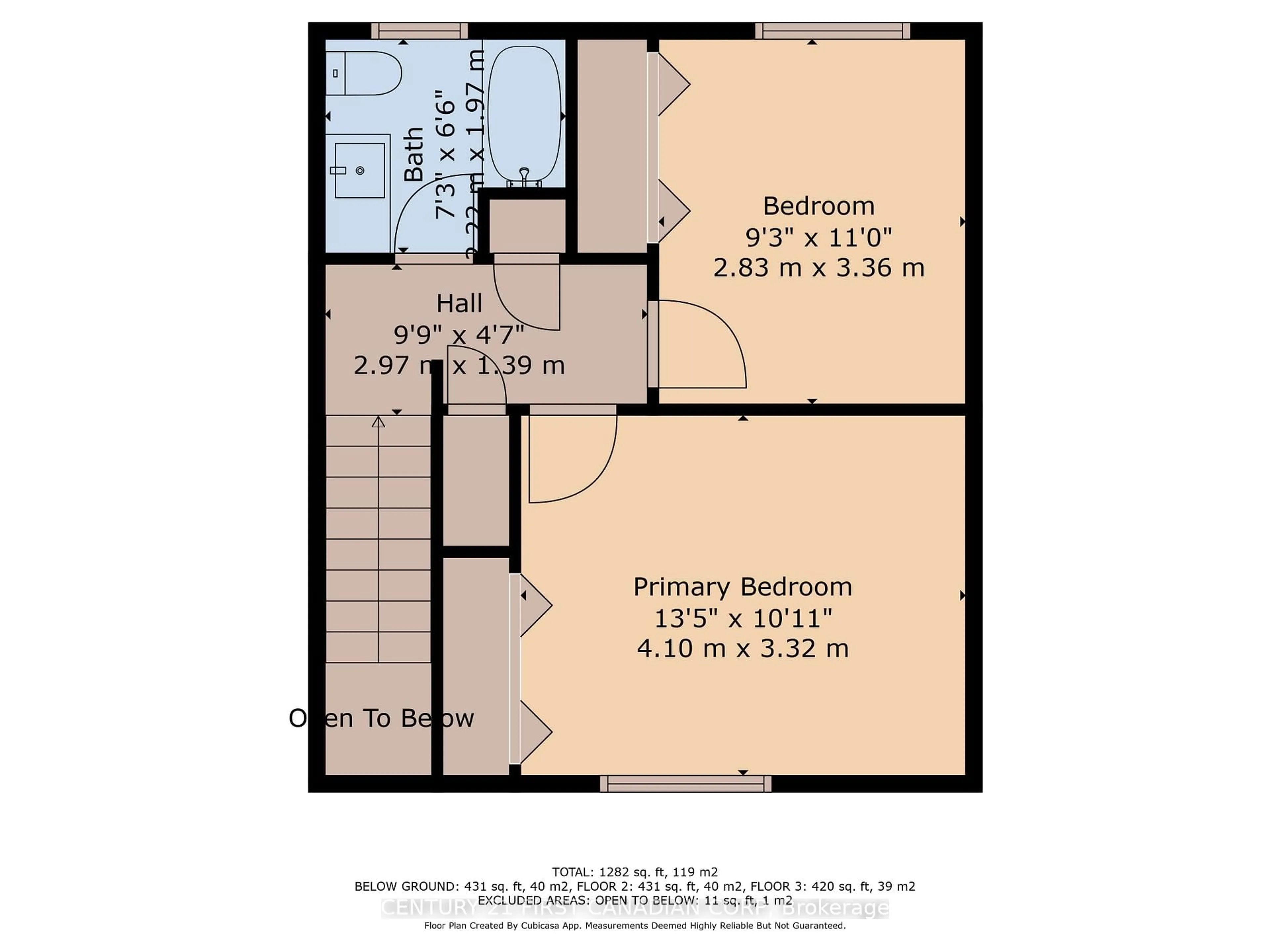 Floor plan for 215 Beattie St, Strathroy-Caradoc Ontario N7G 2X3