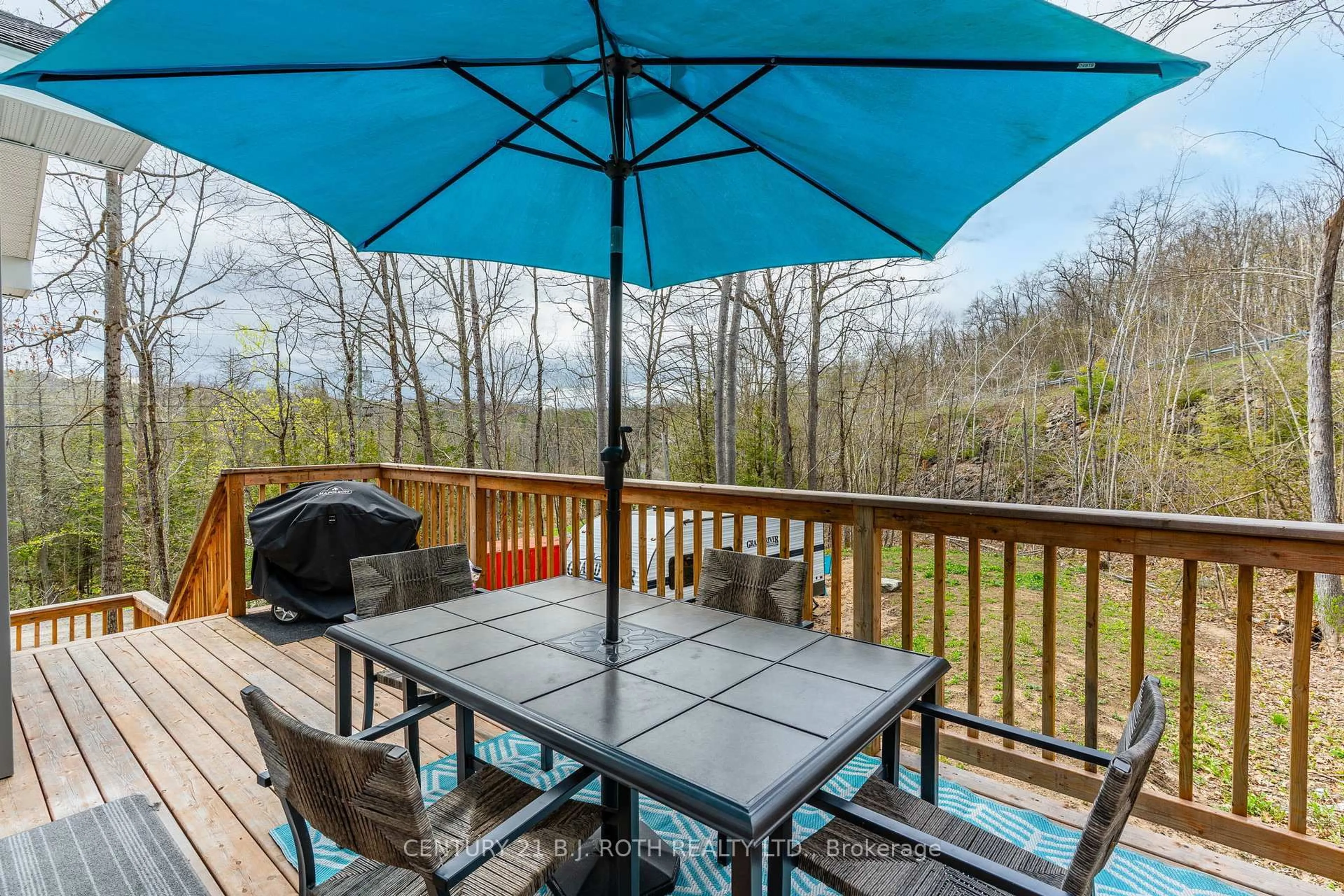 Patio, water/lake/river/ocean view for 1065 Henderson's Rd, Minden Hills Ontario K0M 2K0