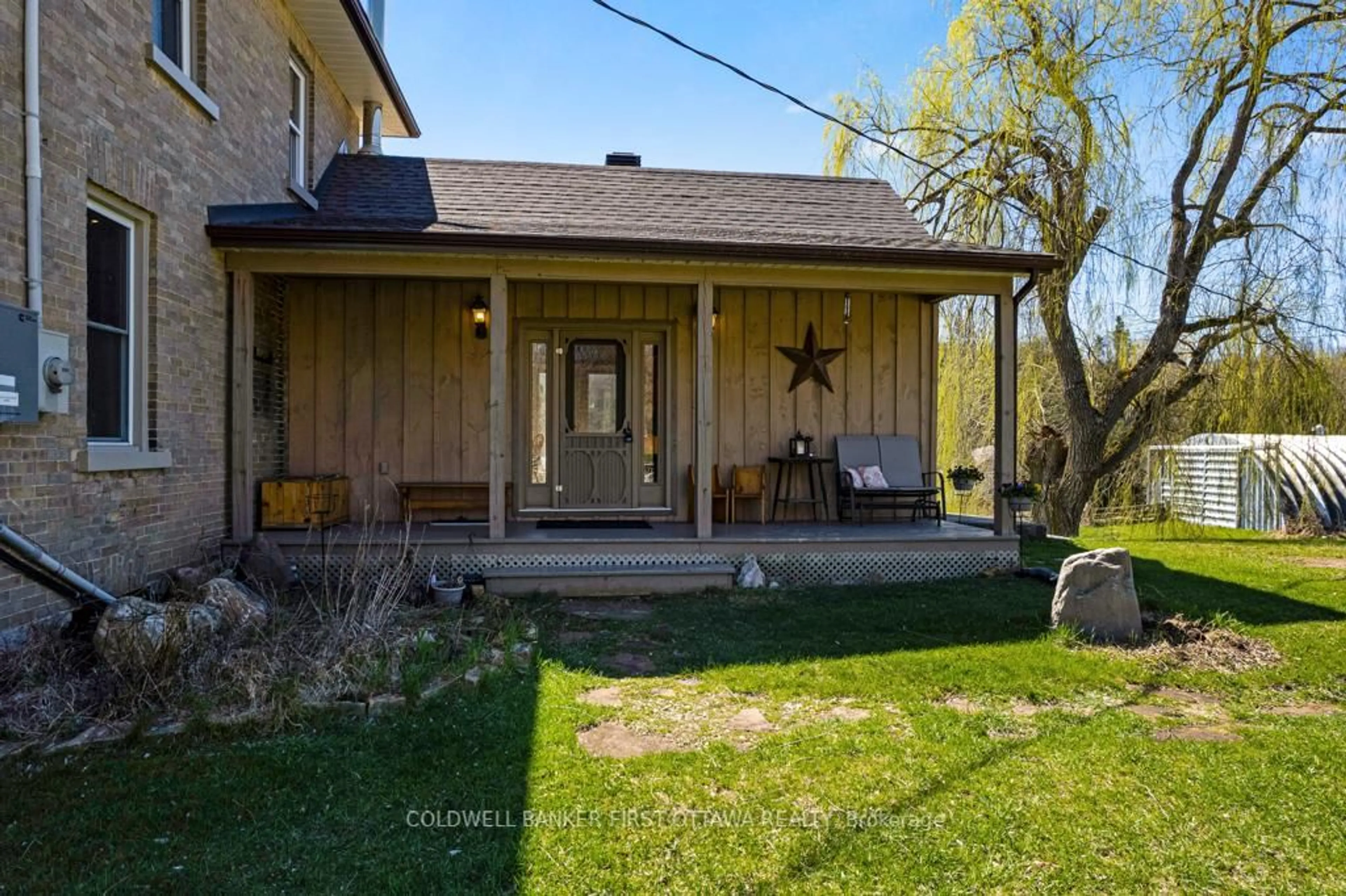 Patio, street for 461 Fagan Lake Rd, Maberly Ontario K0H 2B0
