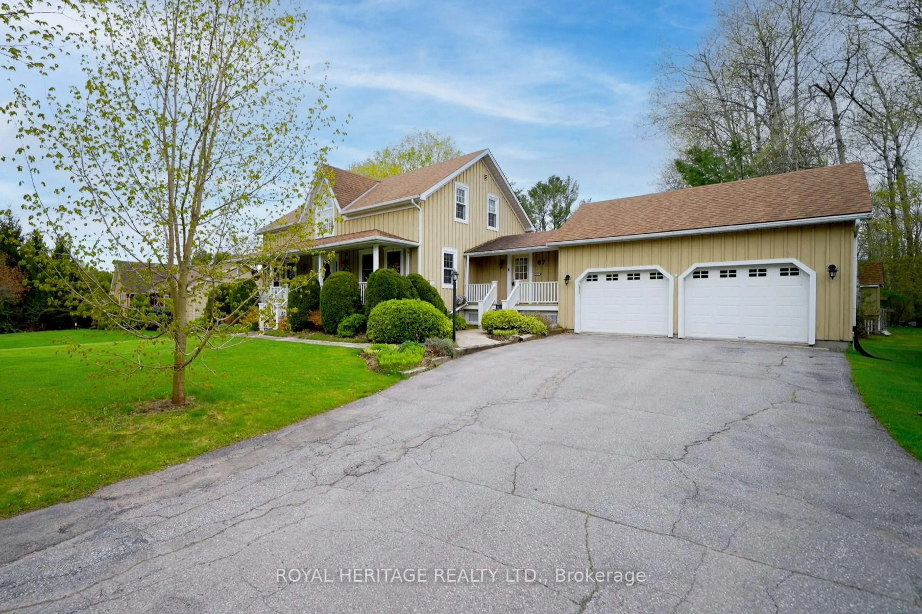 A pic from outside/outdoor area/front of a property/back of a property/a pic from drone, street for 67 Parliament St, Cramahe Ontario K0K 1S0