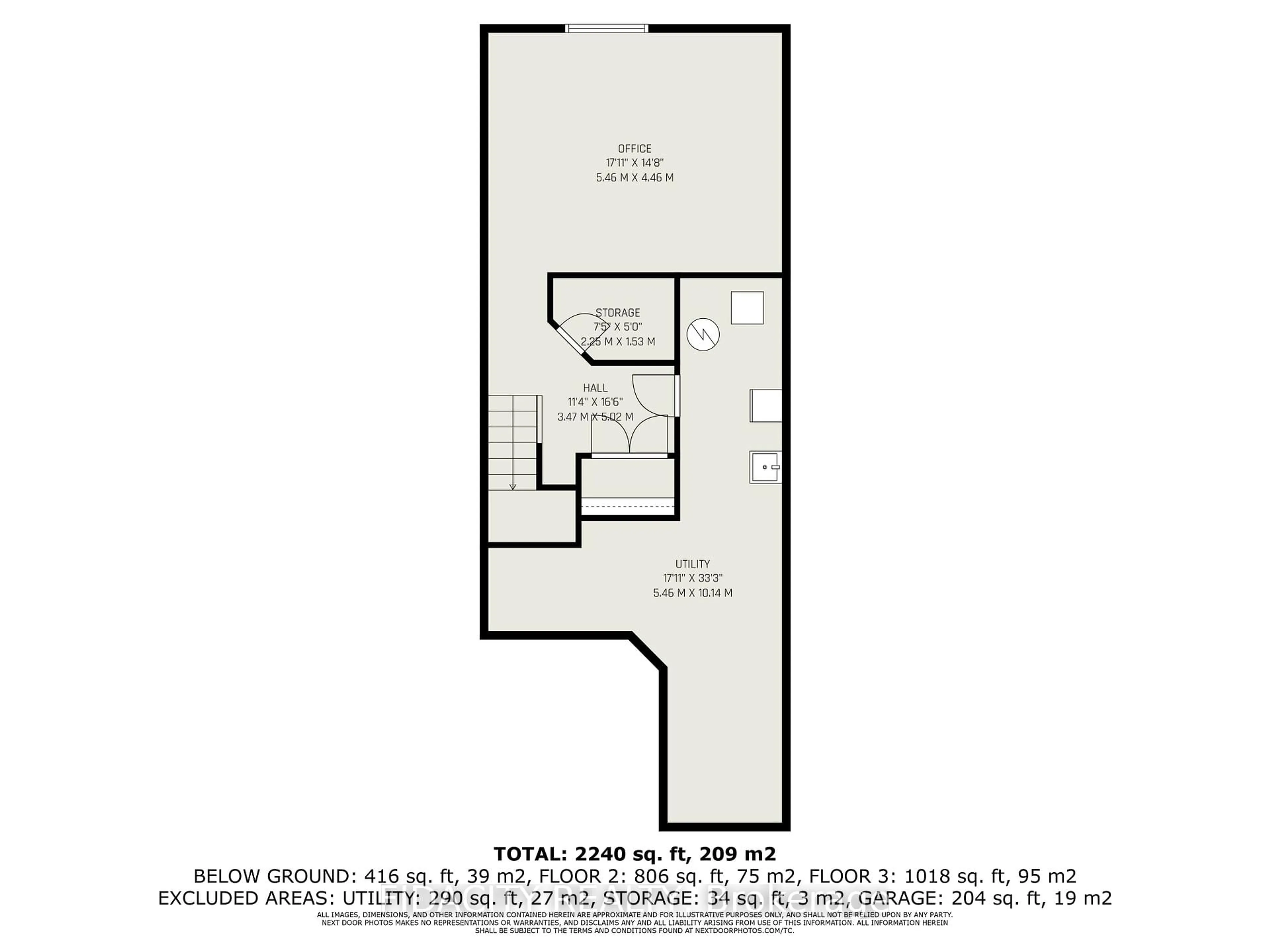 Floor plan for 670 Whitecliffs Ave, Ottawa Ontario K1V 2N4