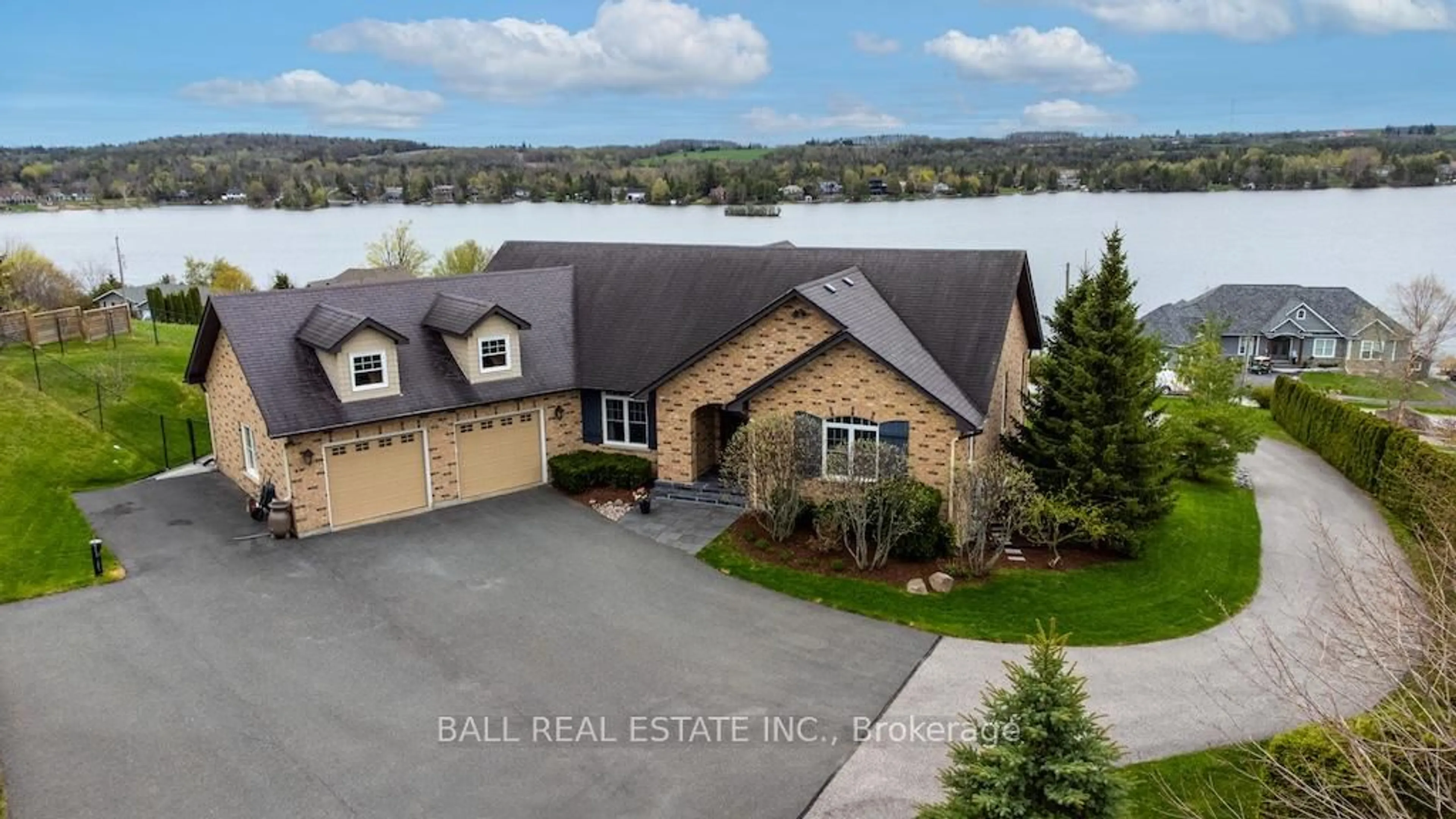 A pic from outside/outdoor area/front of a property/back of a property/a pic from drone, water/lake/river/ocean view for 164 Arnott Dr, Selwyn Ontario K0L 1T0