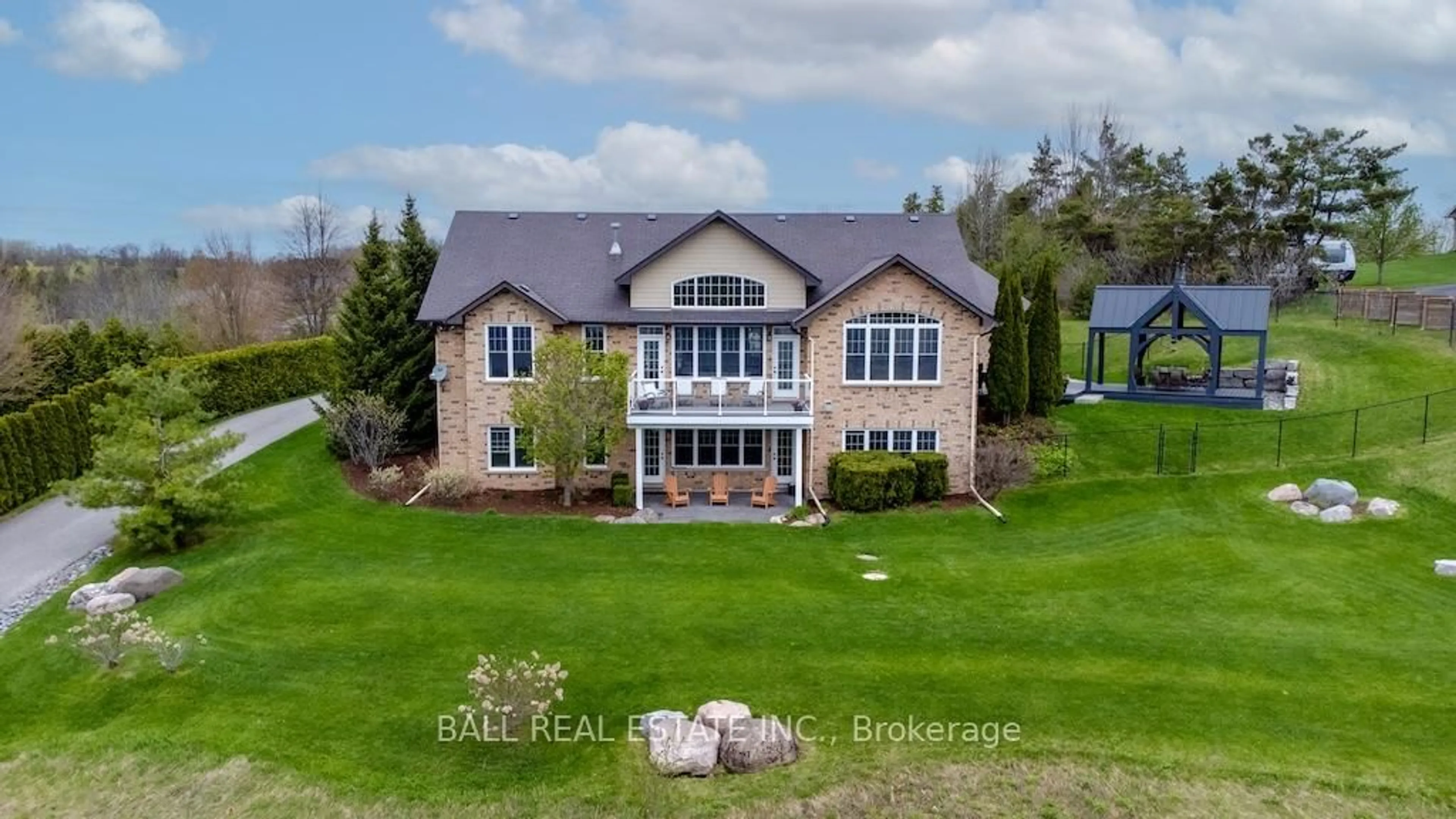 A pic from outside/outdoor area/front of a property/back of a property/a pic from drone, water/lake/river/ocean view for 164 Arnott Dr, Selwyn Ontario K0L 1T0