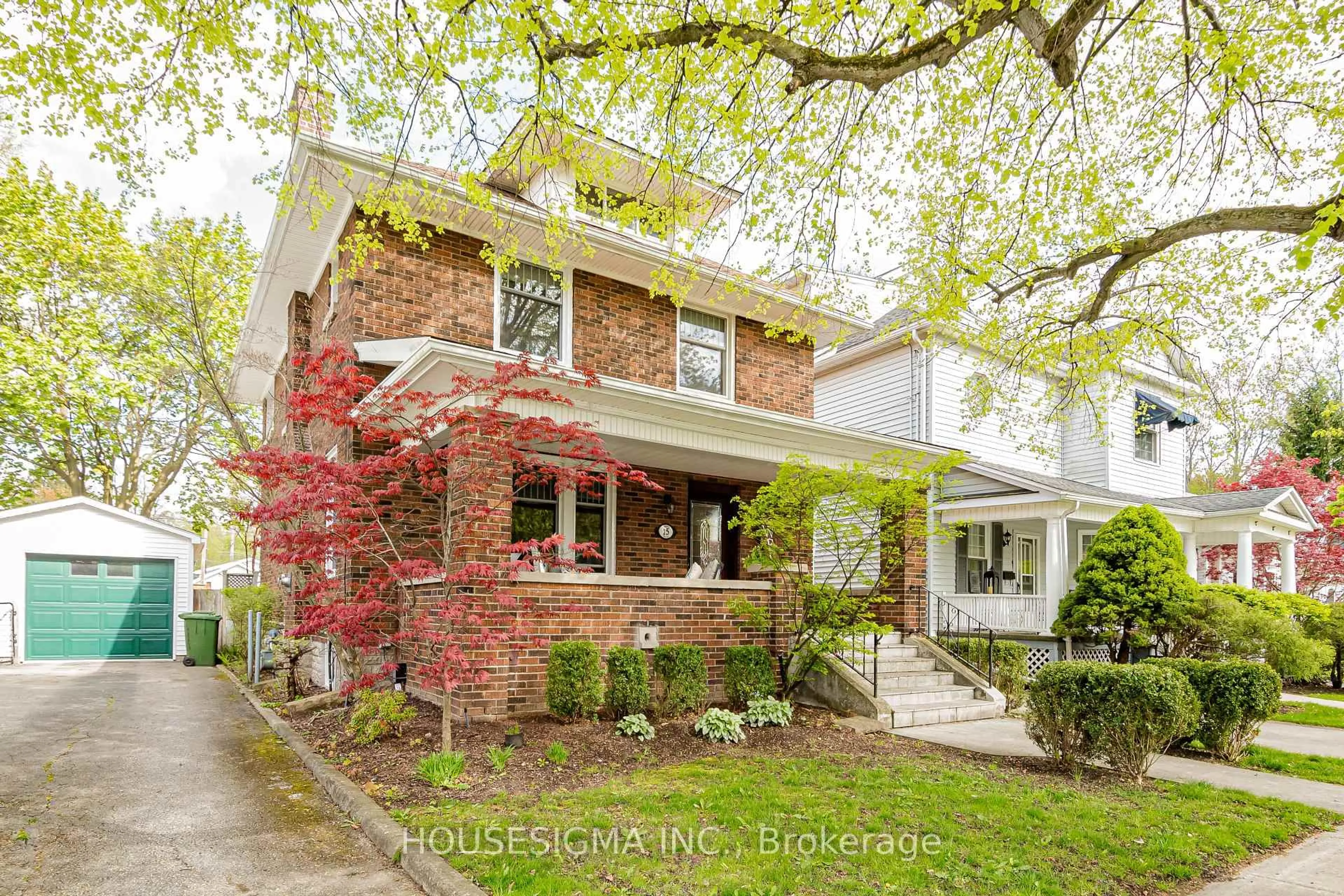 Home with brick exterior material, street for 15 Margaret St, St. Thomas Ontario N5R 3H6
