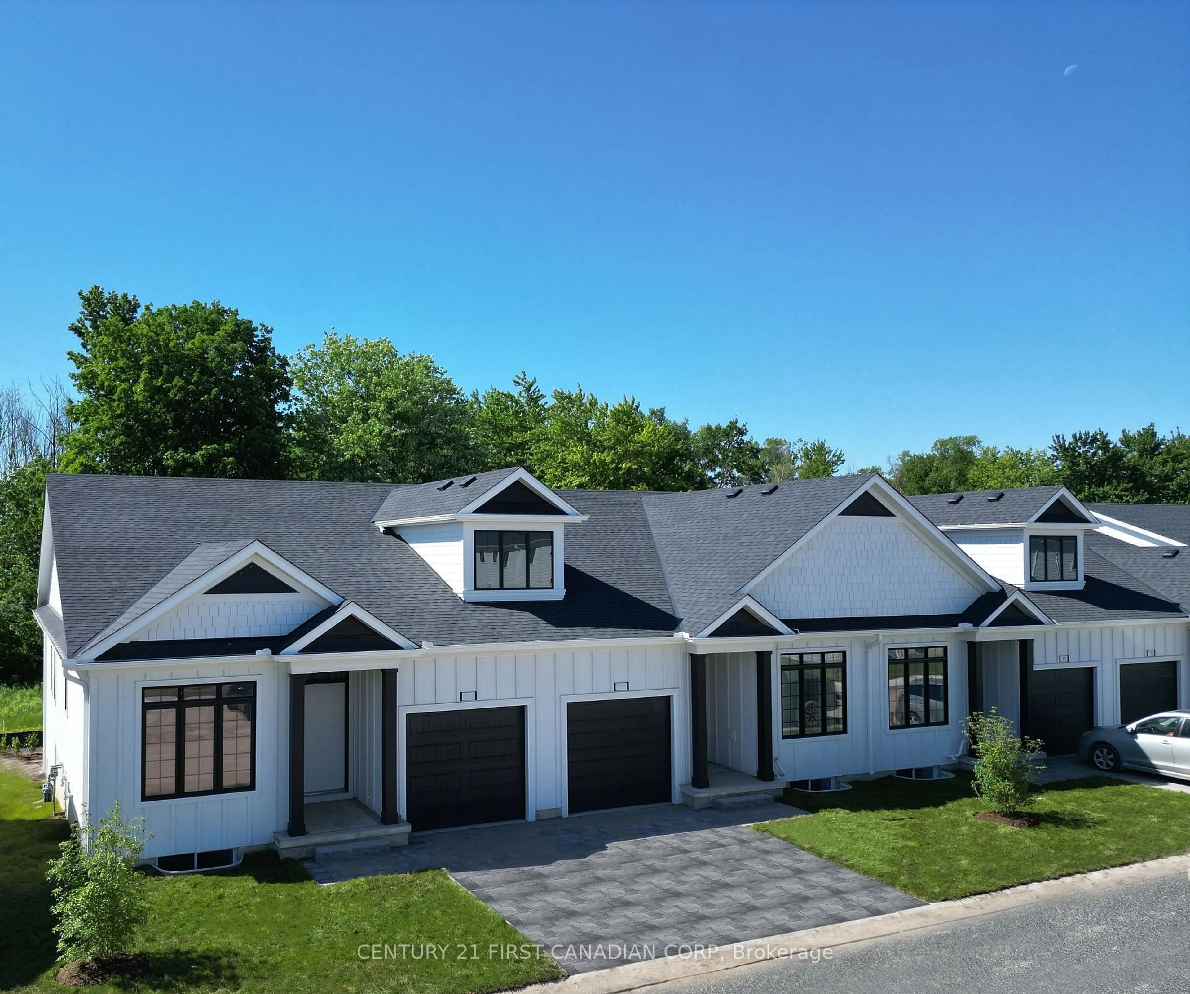 A pic from outside/outdoor area/front of a property/back of a property/a pic from drone, unknown for 1068 Trailsway Ave, London South Ontario N6K 0H9