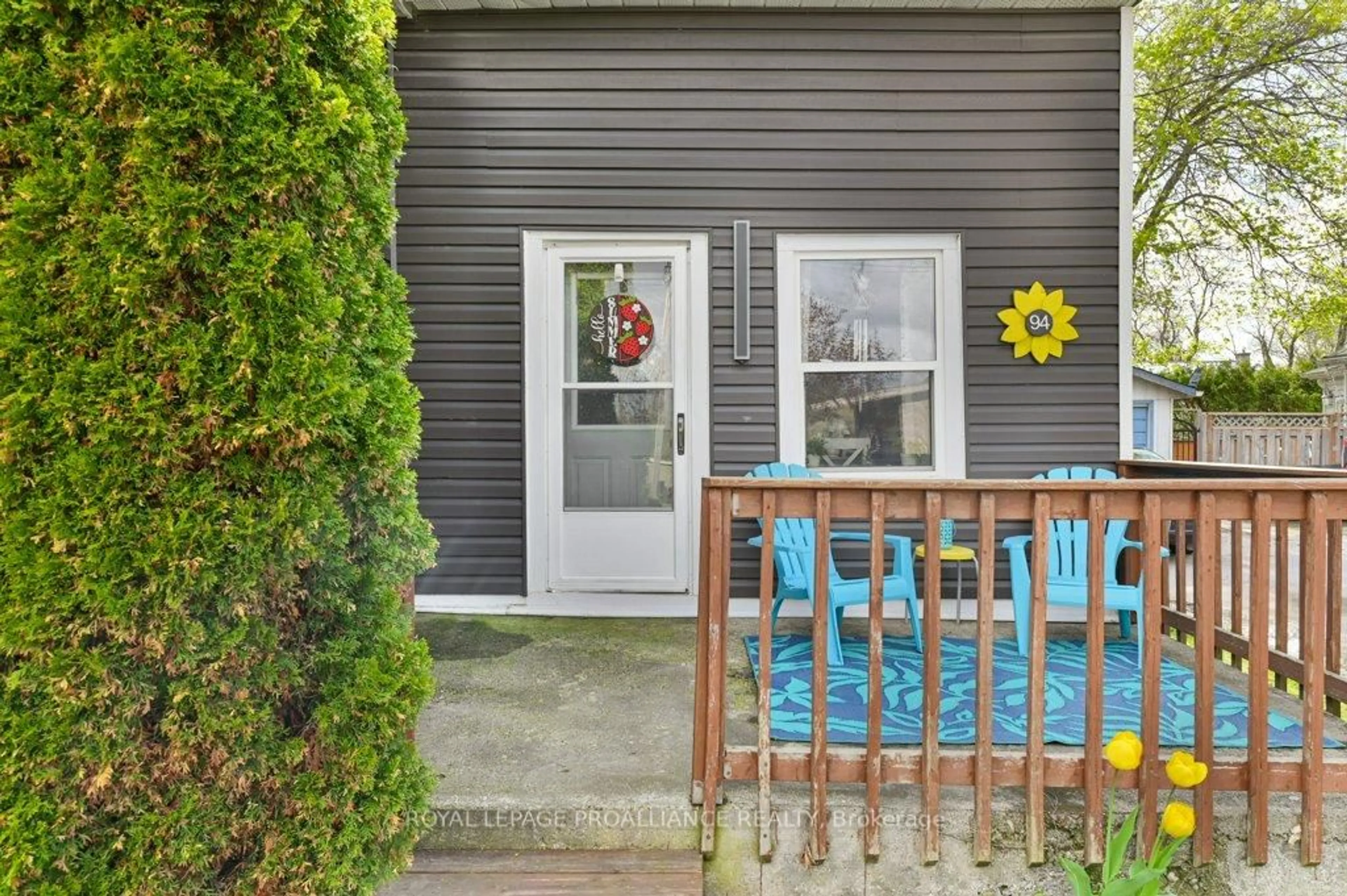 Patio, street for 94 South Trent St, Hastings Ontario K0K 2C0