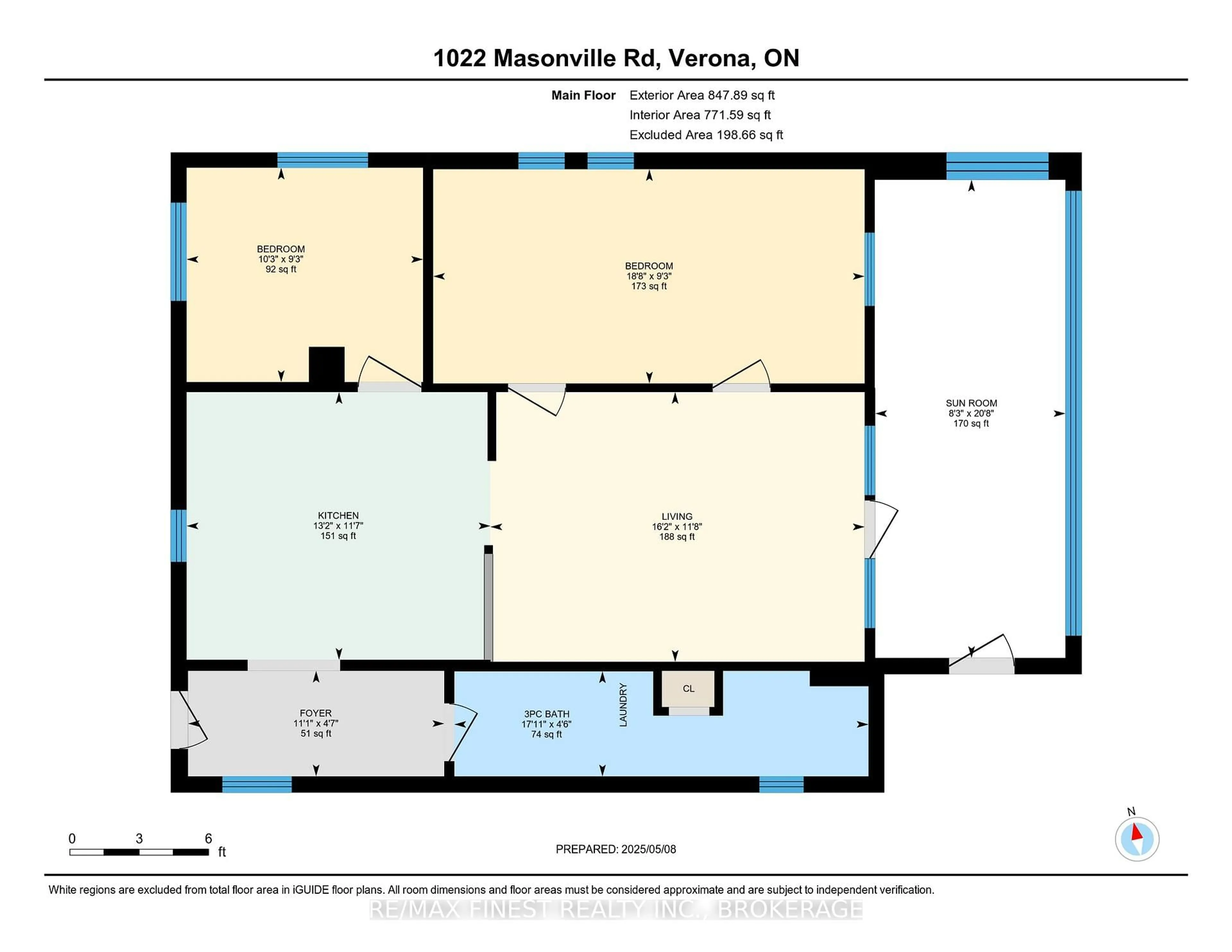 Floor plan for 1022 Masonville Rd, Verona Ontario K0H 2W0
