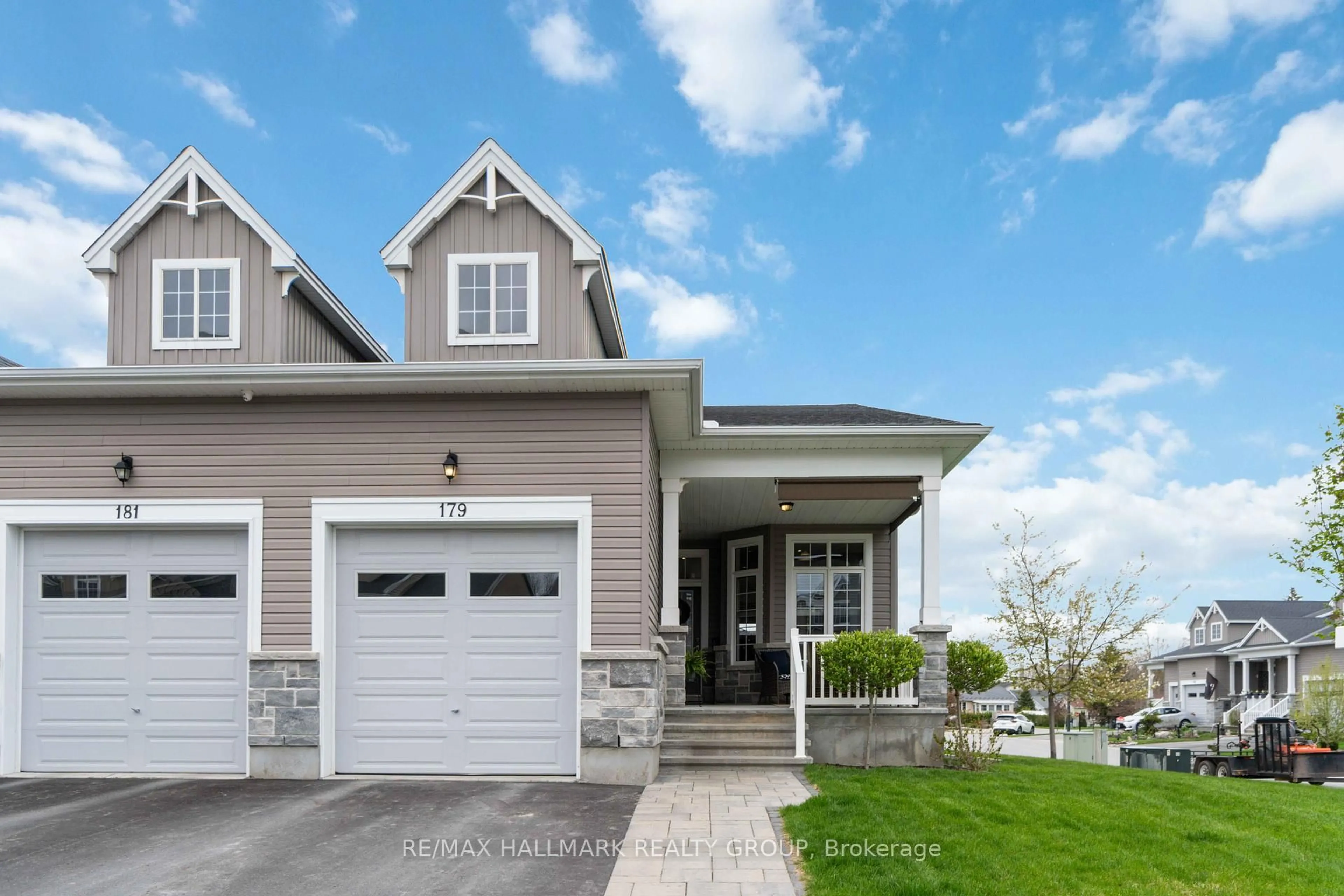 Home with vinyl exterior material, street for 179 Oxford St, North Grenville Ontario K0G 1J0