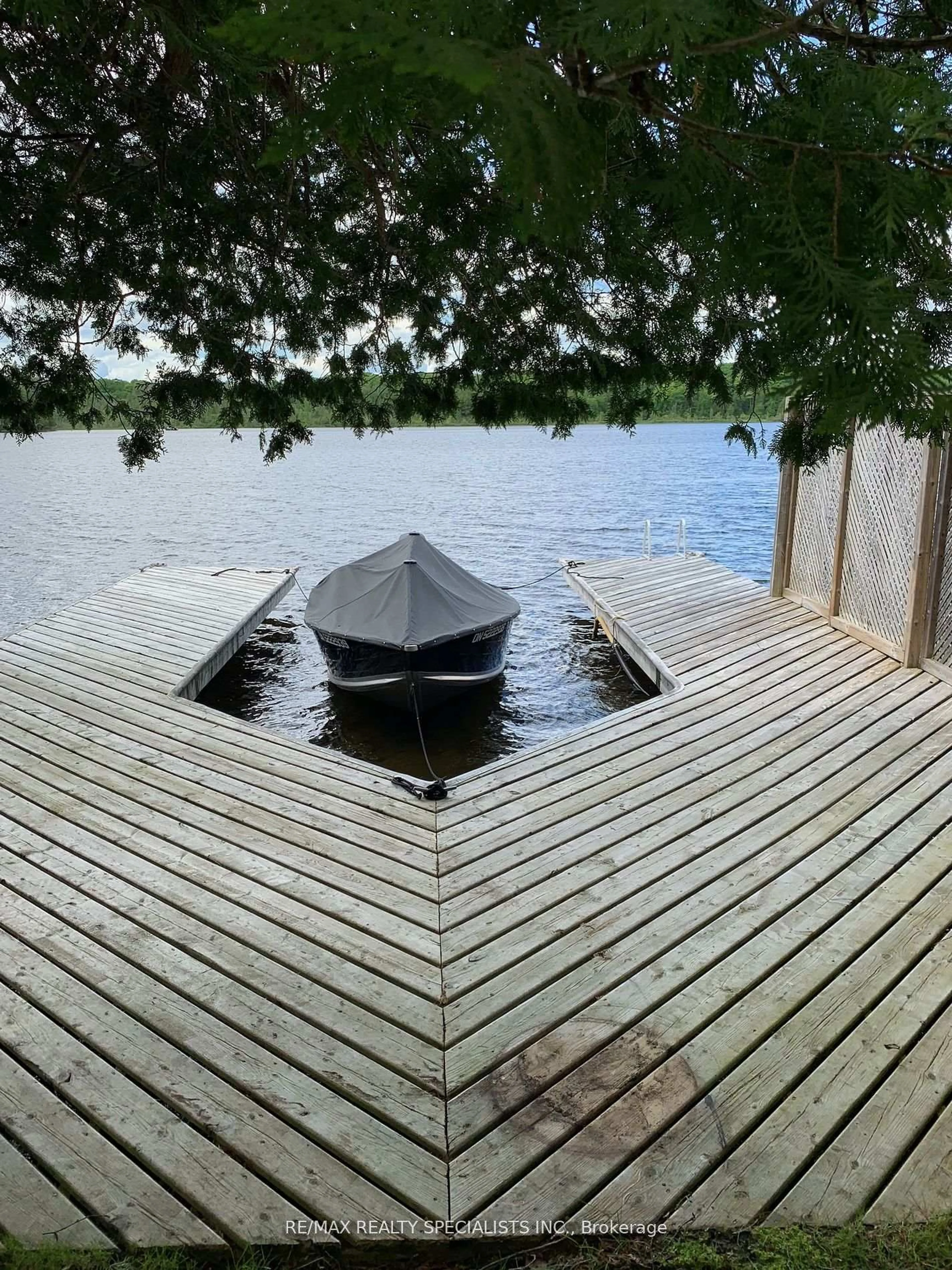 Patio, water/lake/river/ocean view for 181 LIGHTNING POINT Rd, Kawartha Lakes Ontario K0M 1K0