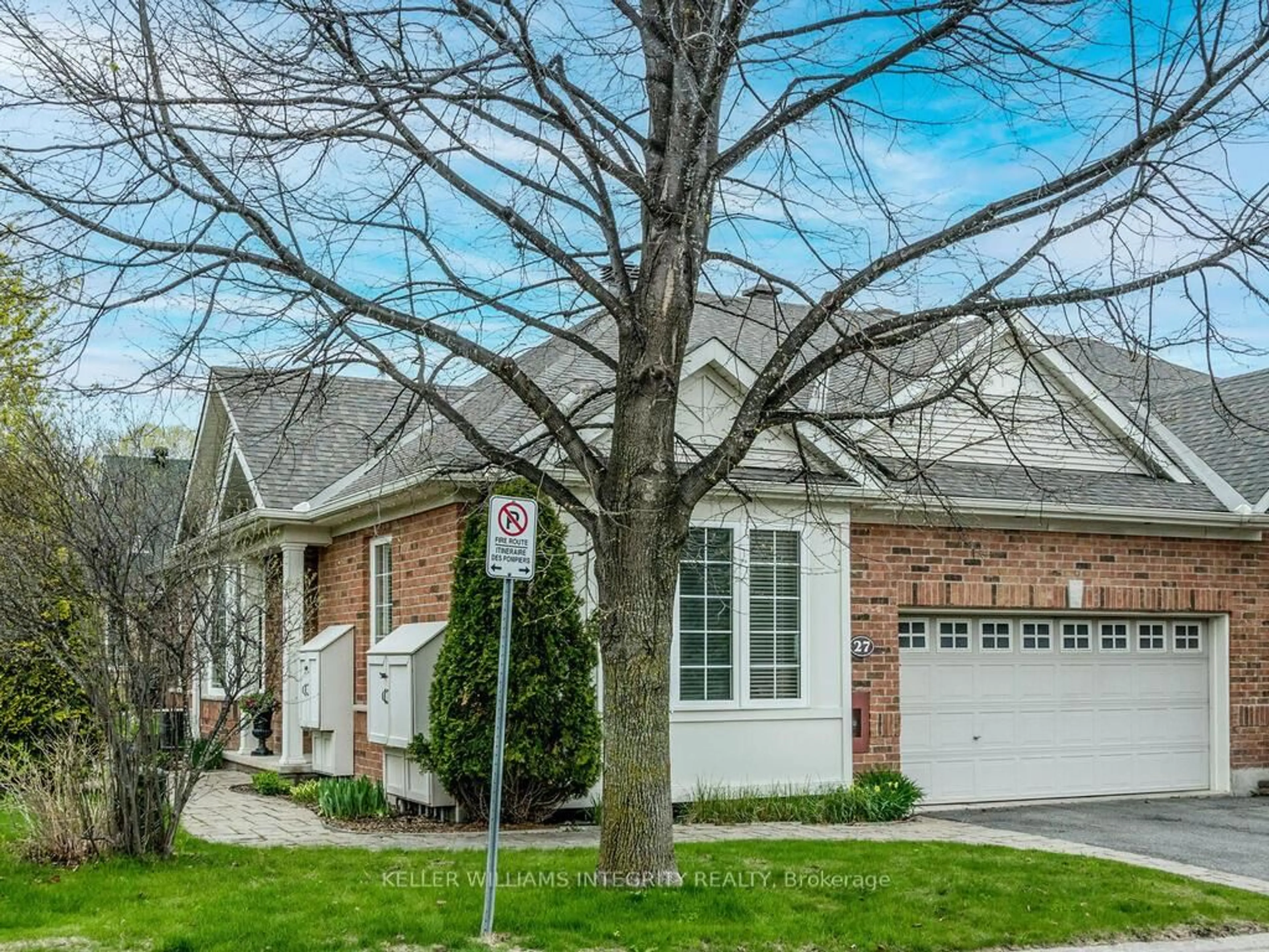 Home with brick exterior material, street for 27 Sawchuck Terr, Ottawa Ontario K2A 1H1