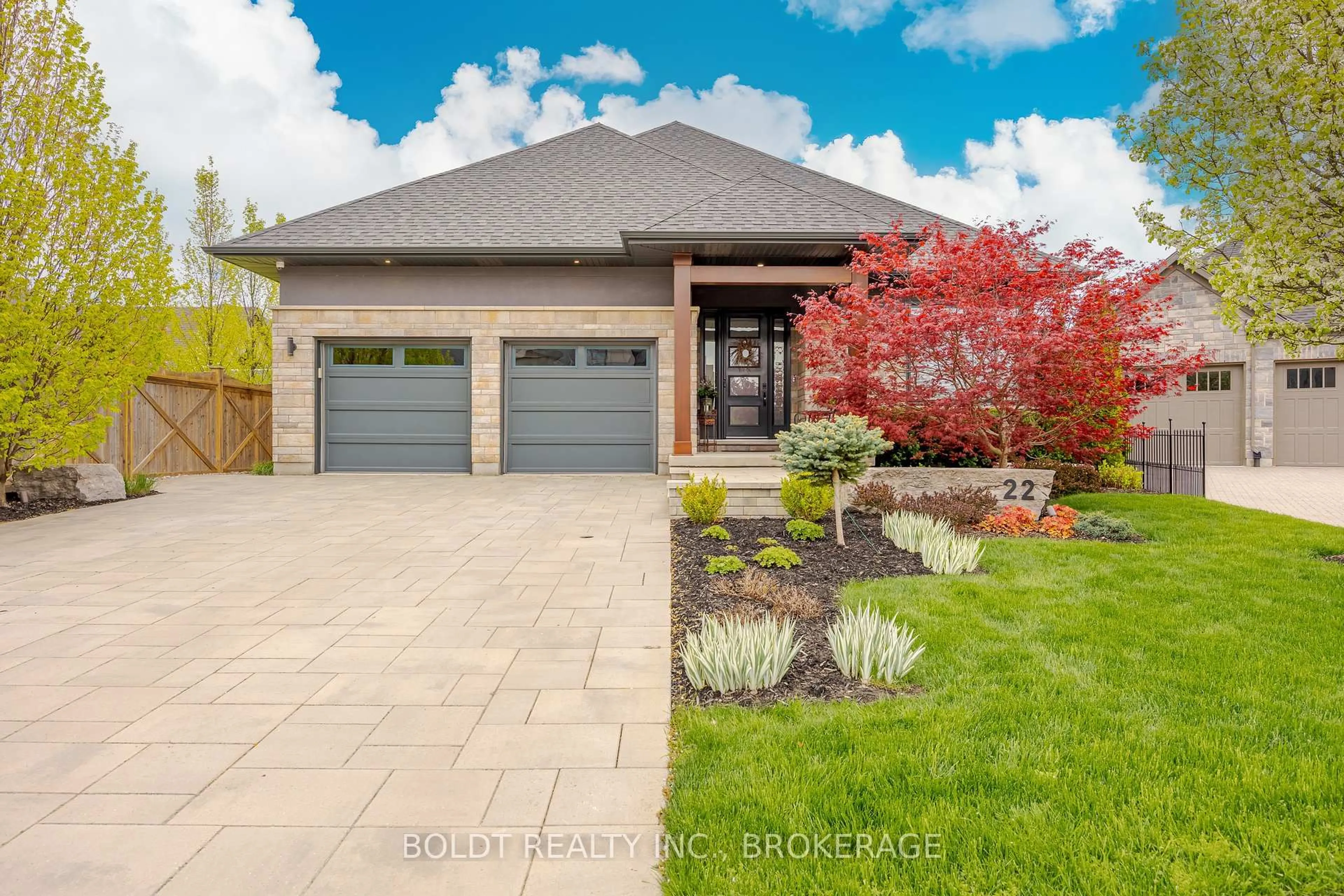 Home with brick exterior material, street for 22 Joyce Cres, Pelham Ontario L0S 1M0