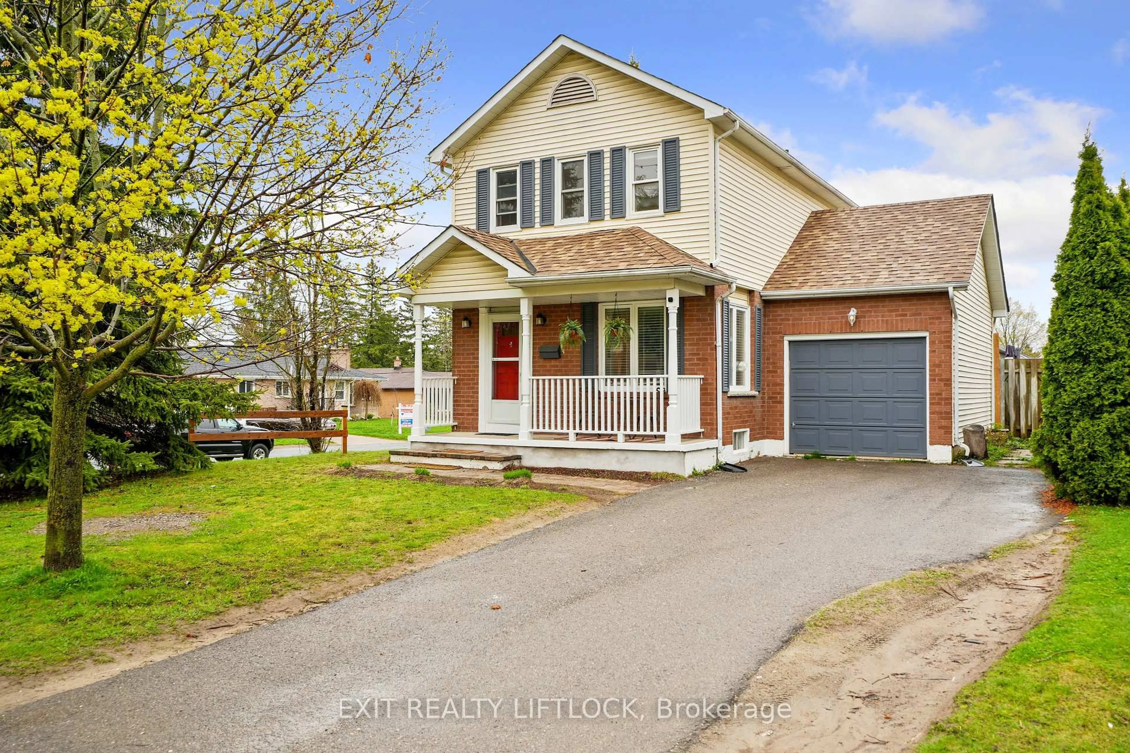 Home with brick exterior material, street for 36 Kawartha Heights Blvd, Peterborough West Ontario K9J 8B3