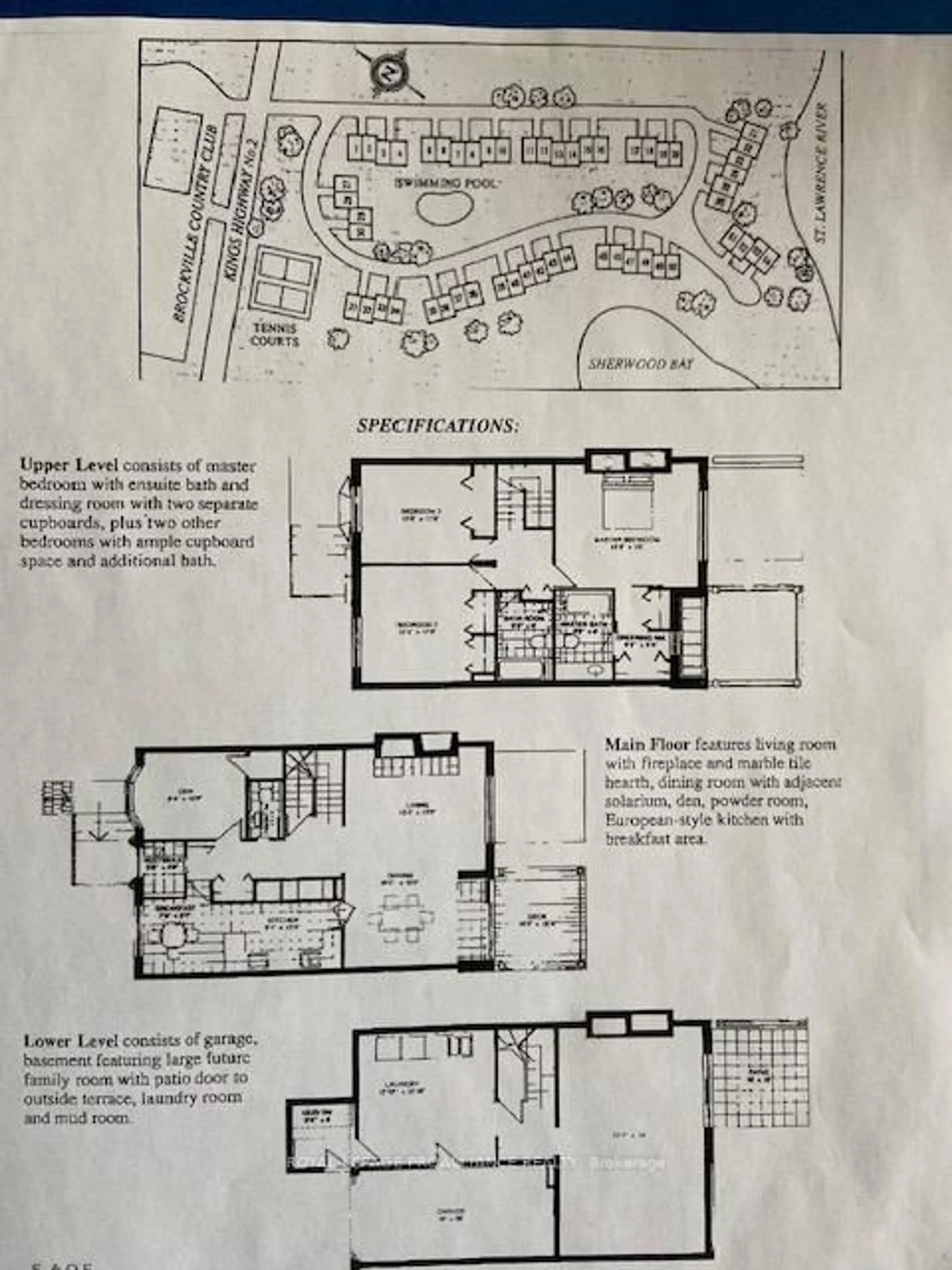 Floor plan for 11 COUNTRY CLUB Pl, Brockville Ontario K6V 6T7